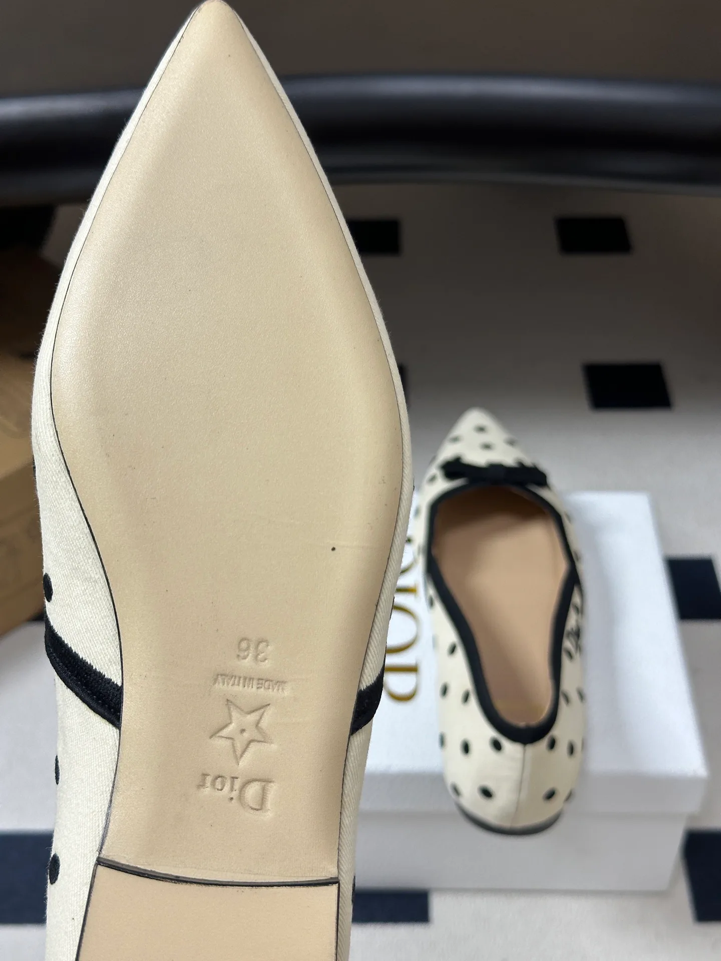Балетки Женские Christian Dior 18210556