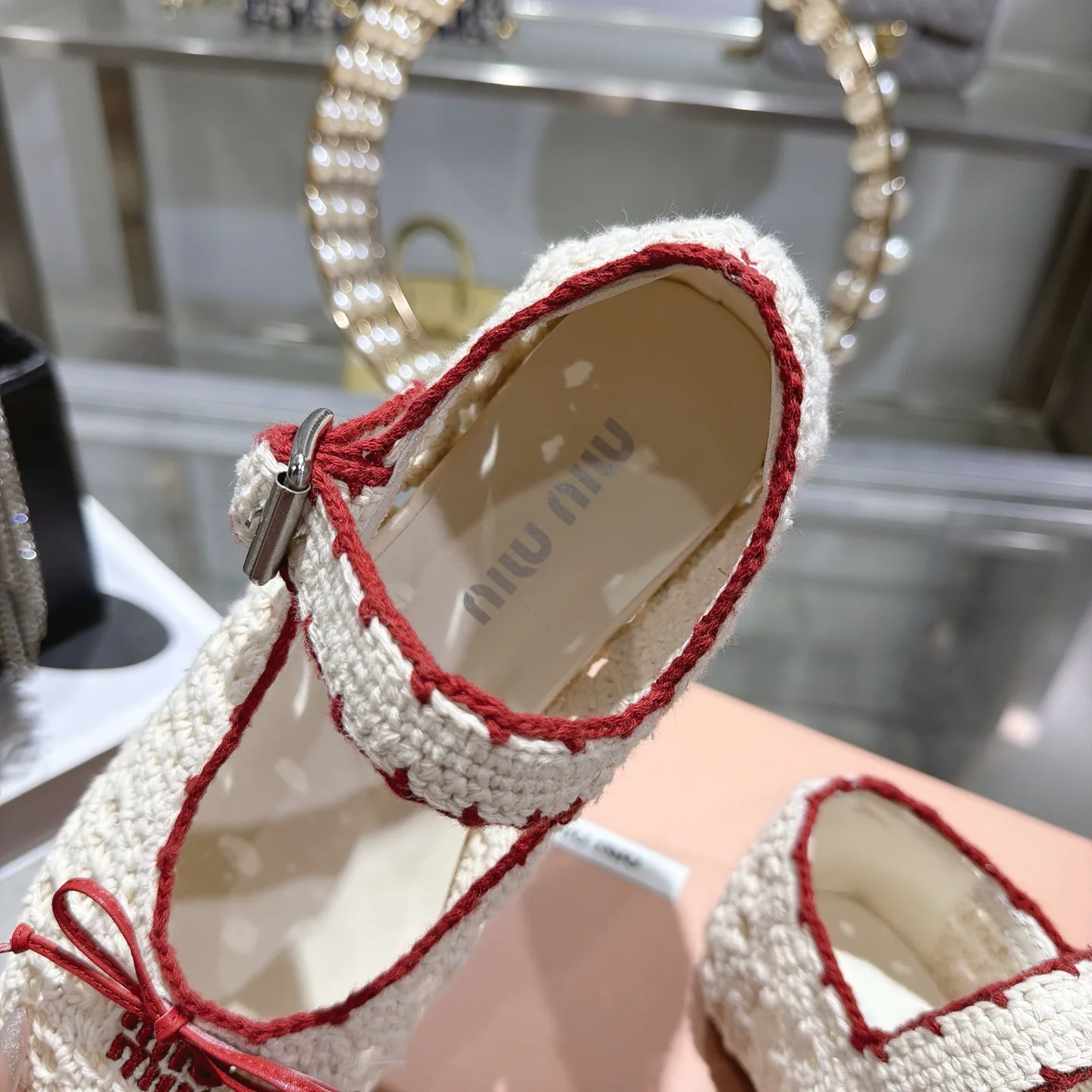 Балетки Женские Miu Miu 16964693