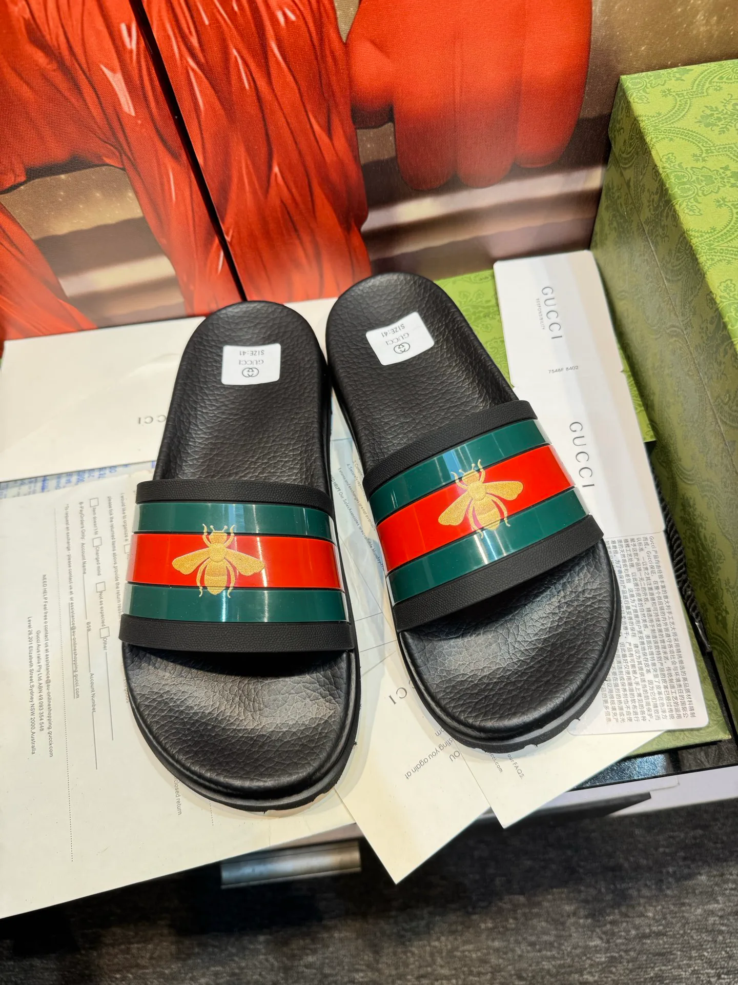 Шлепанцы Женские Gucci 10313888