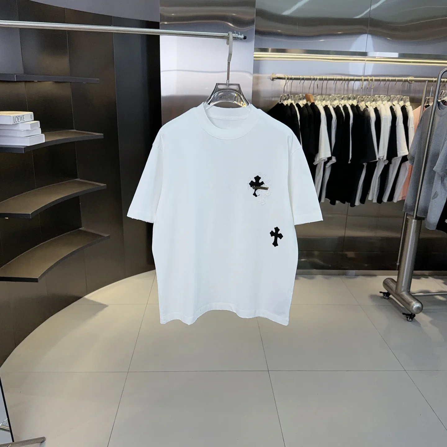 Футболки Мужские Chrome Hearts 5629540