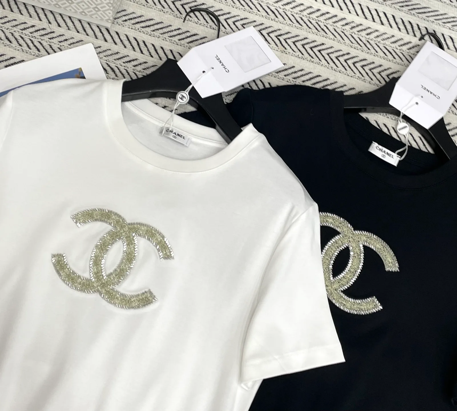 Футболки Женские Chanel 11639699