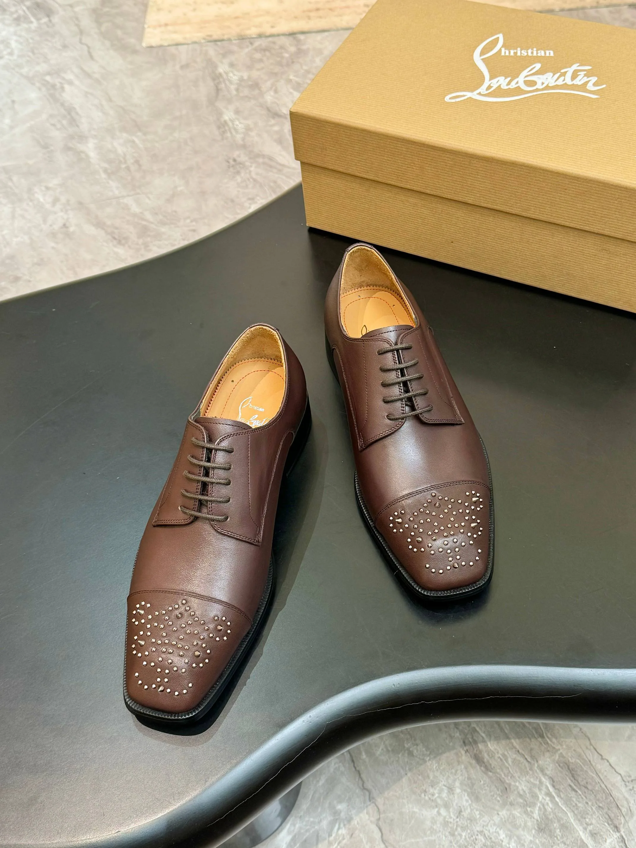 Лоферы И Туфли Мужские Christian Louboutin 18117245