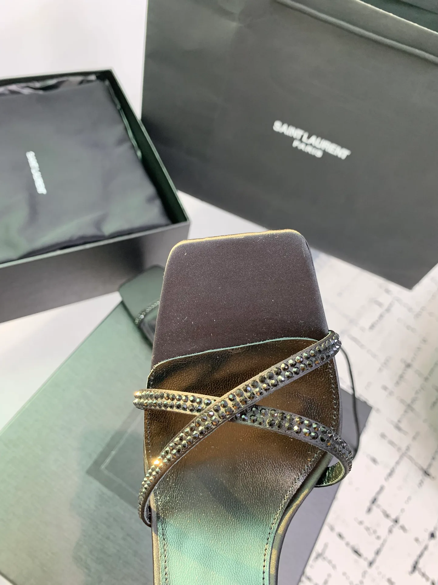 Босоножки Женские Saint Laurent 6579