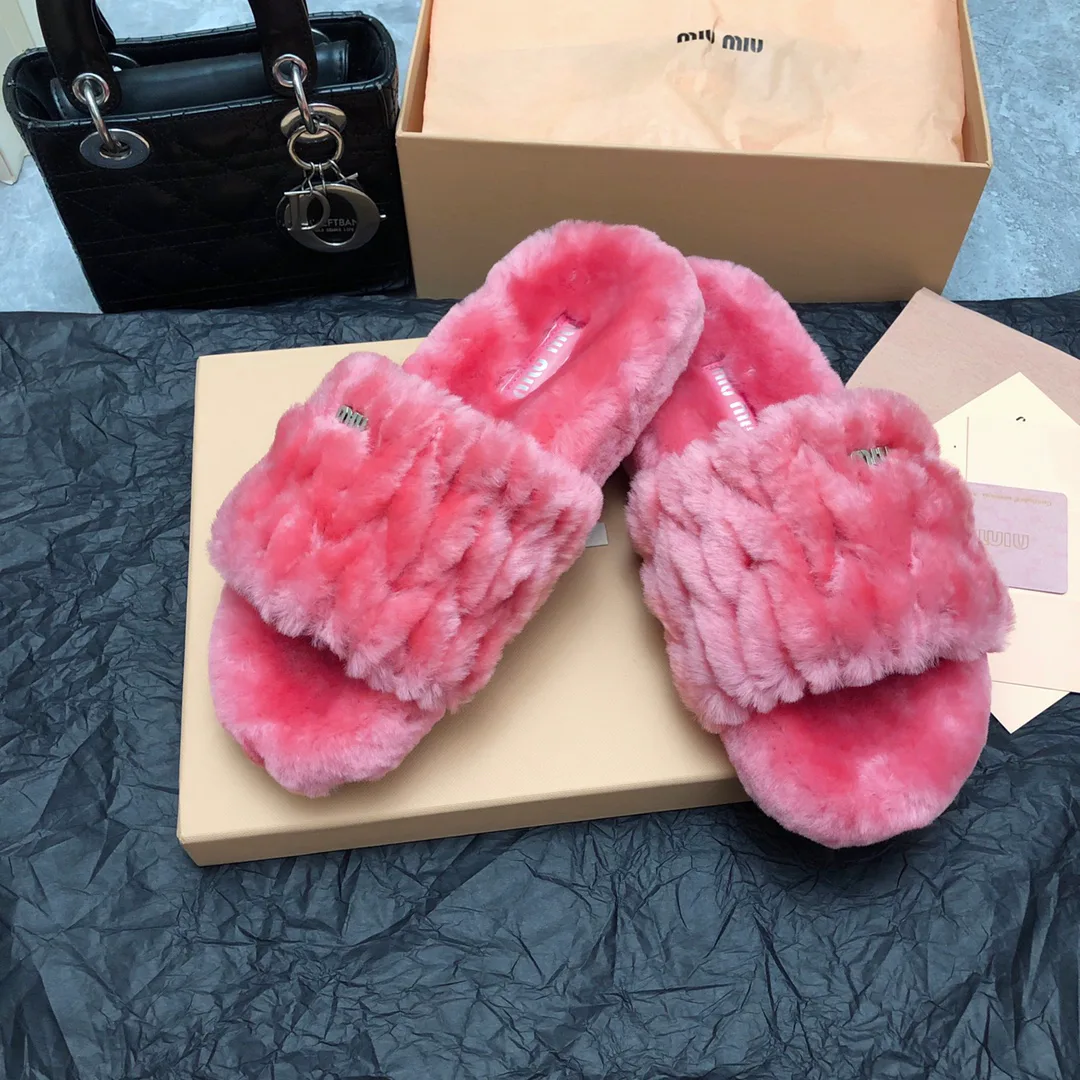 Тапочки Женские Miu Miu 18005798