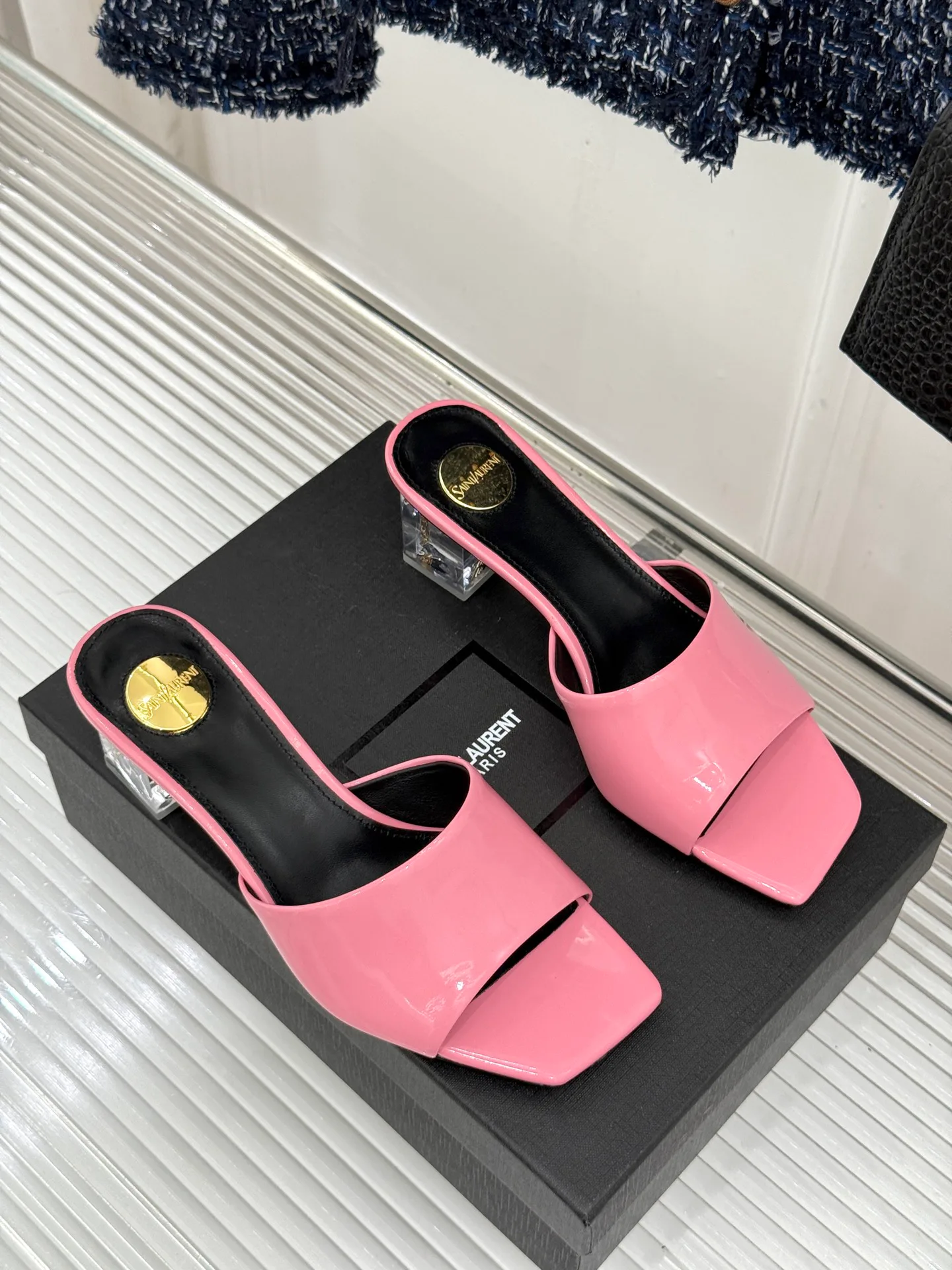 Босоножки Женские Saint Laurent 17024876