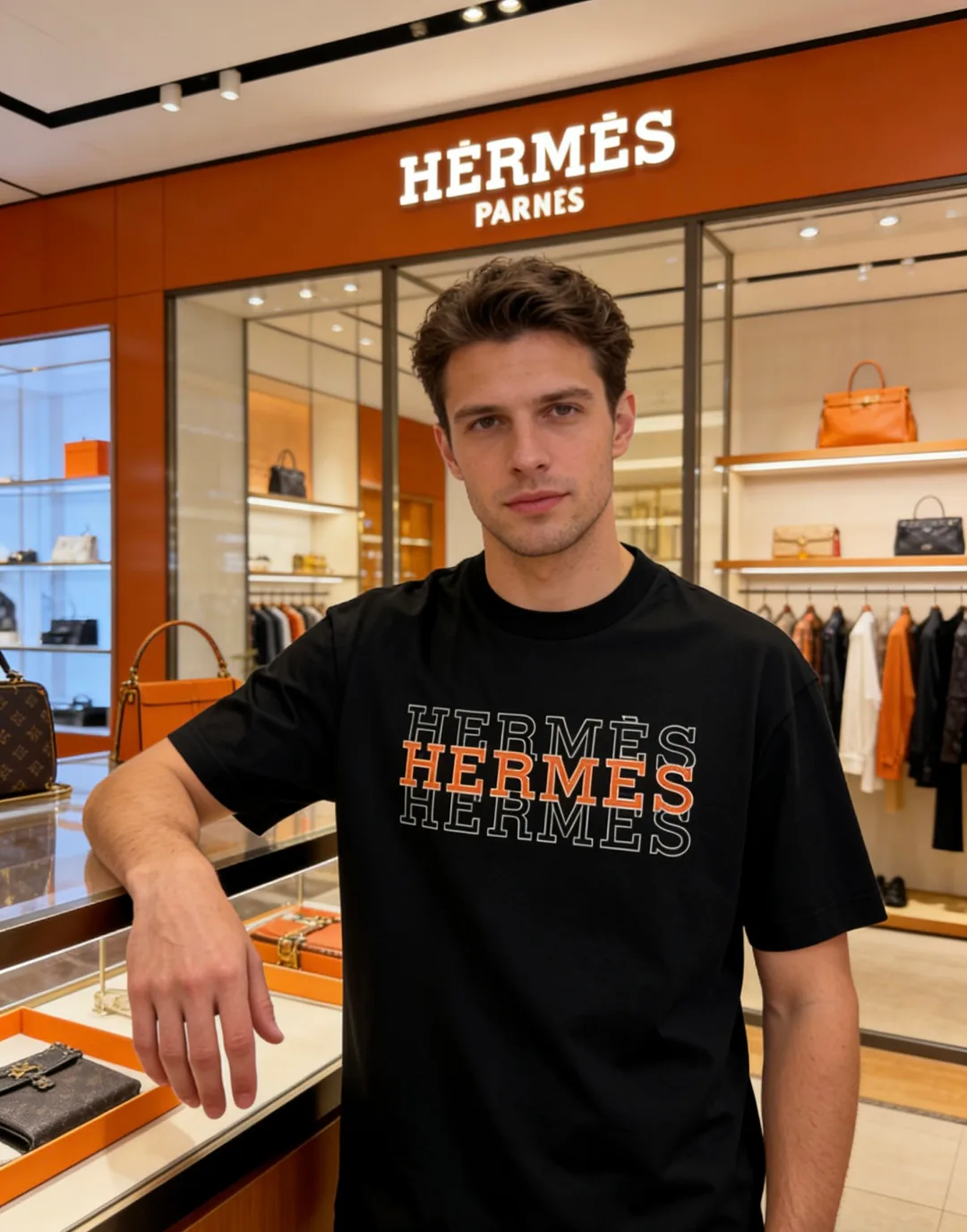 Футболки Мужские Hermes 13442024