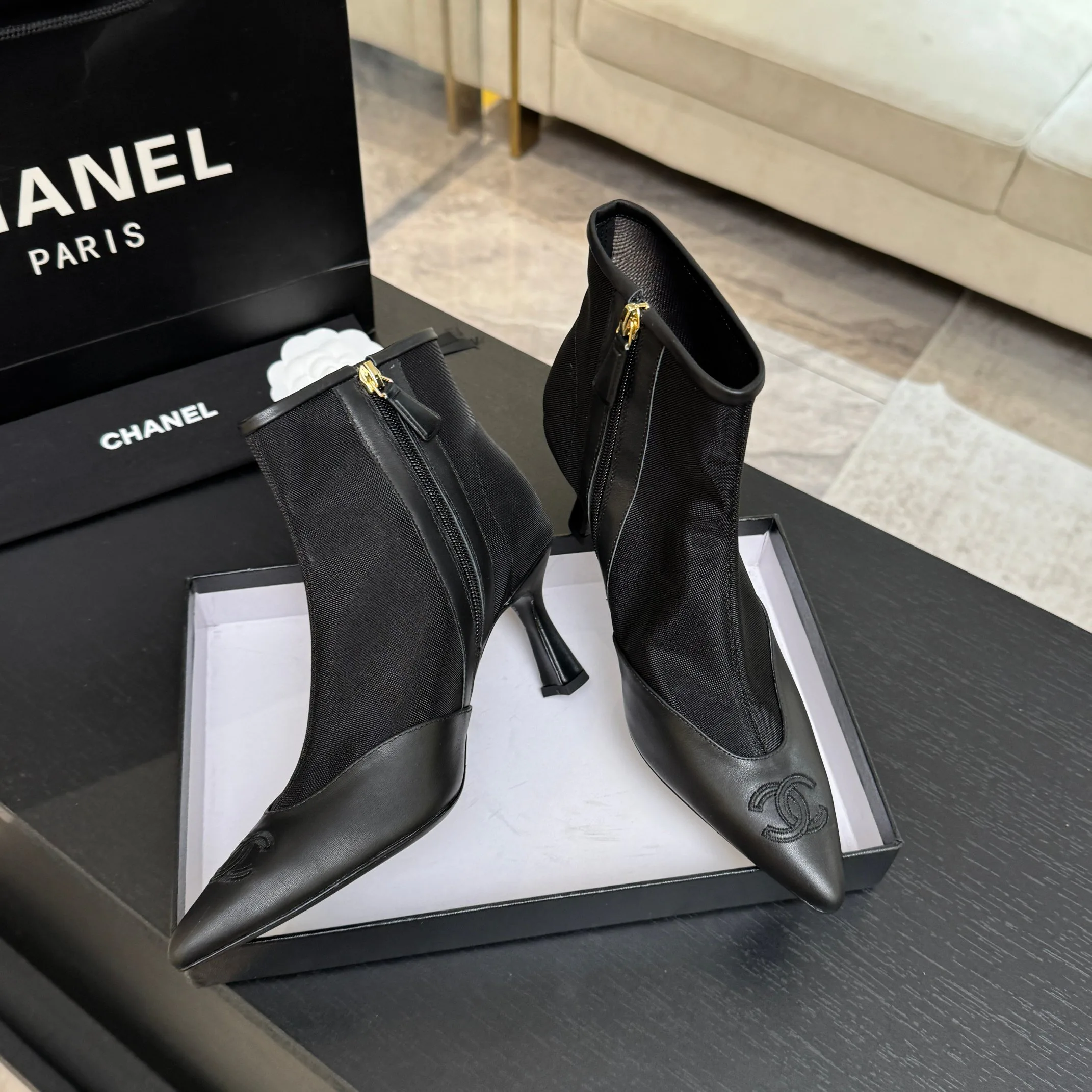 Ботильоны Женские Chanel 18062743