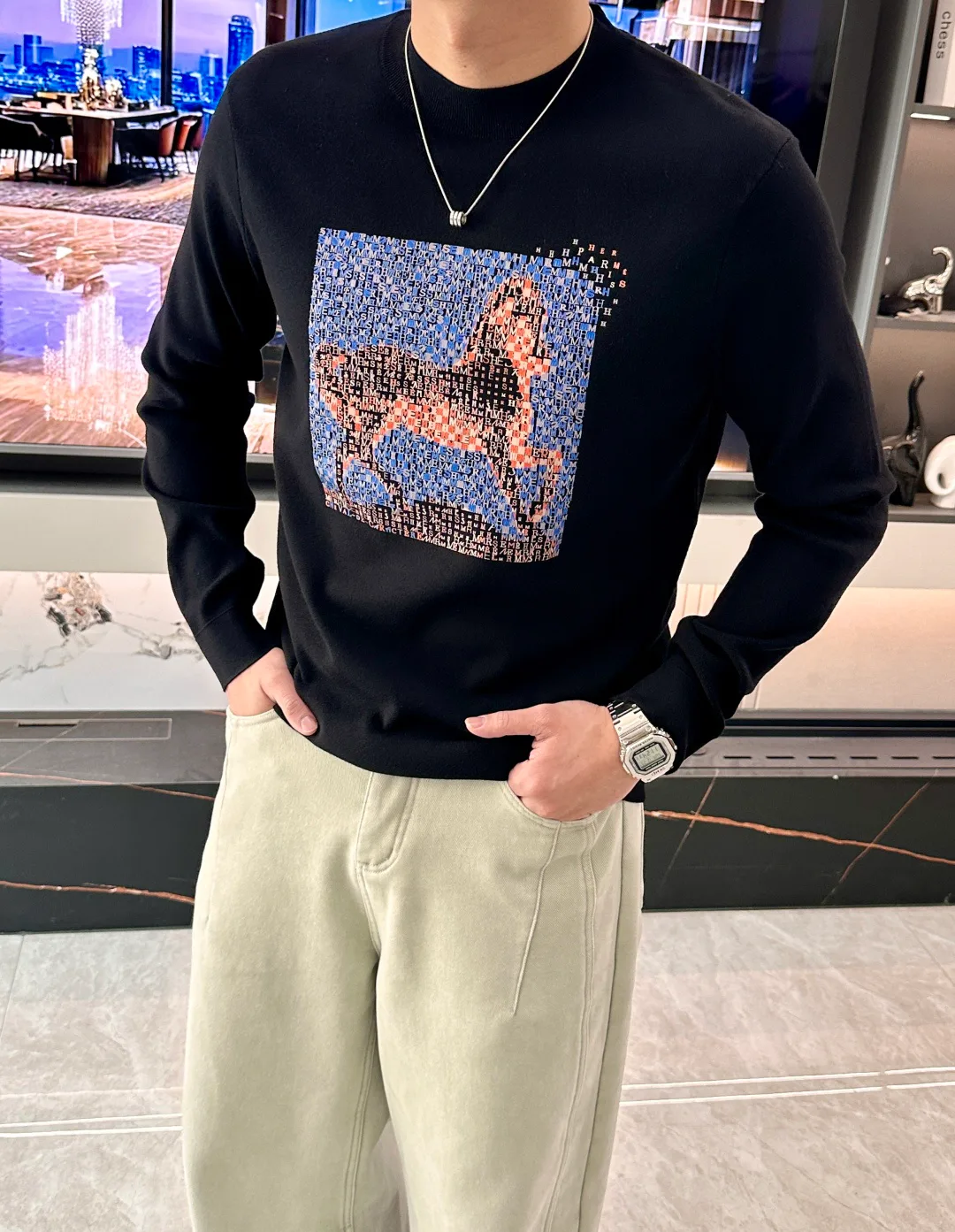 Джемперы И Свитеры Мужские Hermes 1882155