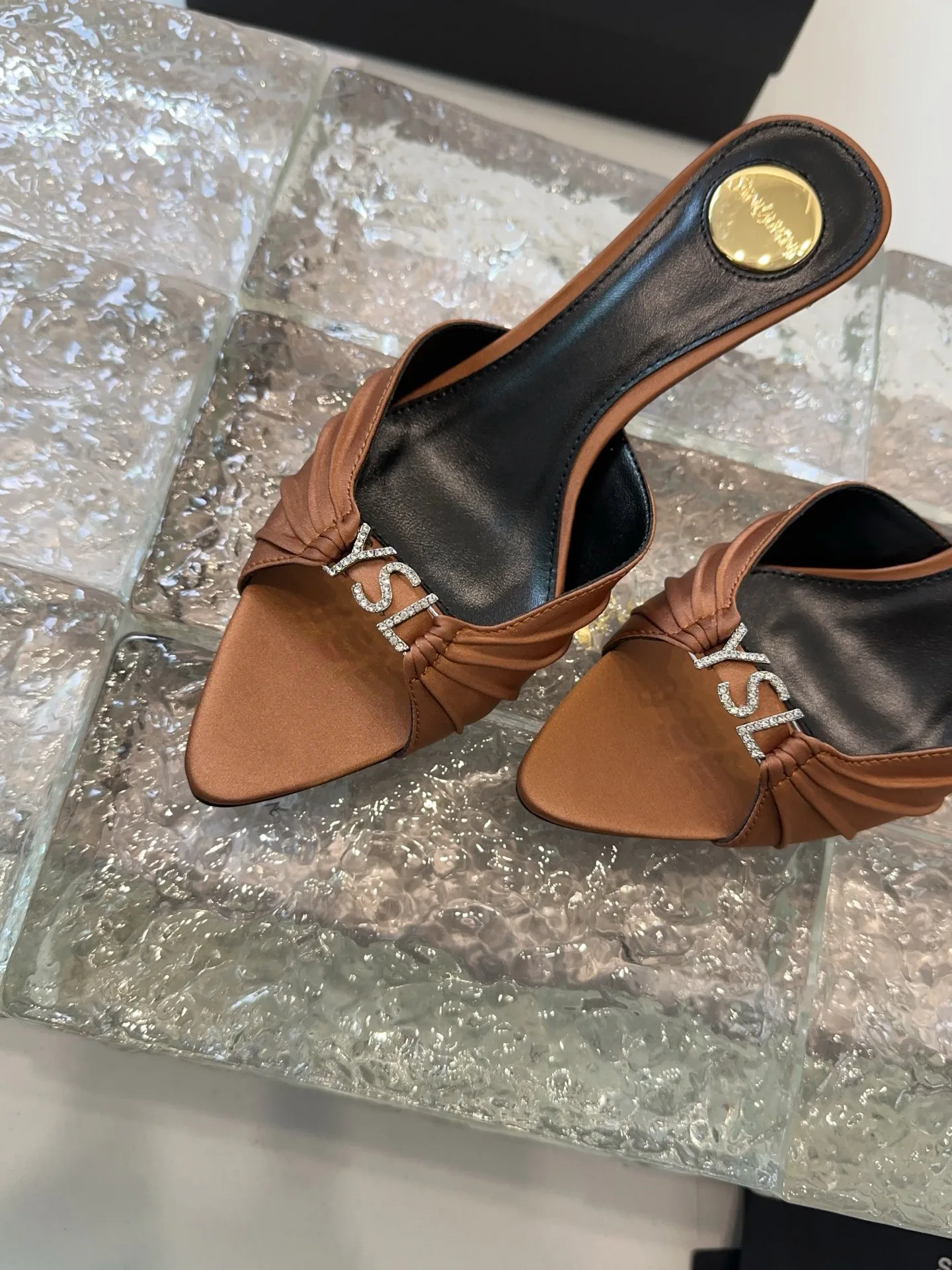 Мюли И Сабо Женские Saint Laurent 13339161