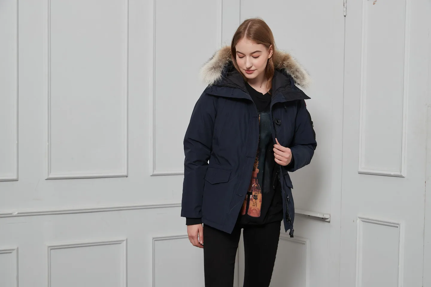 Куртки И Пуховики Женские Canada Goose 1773227