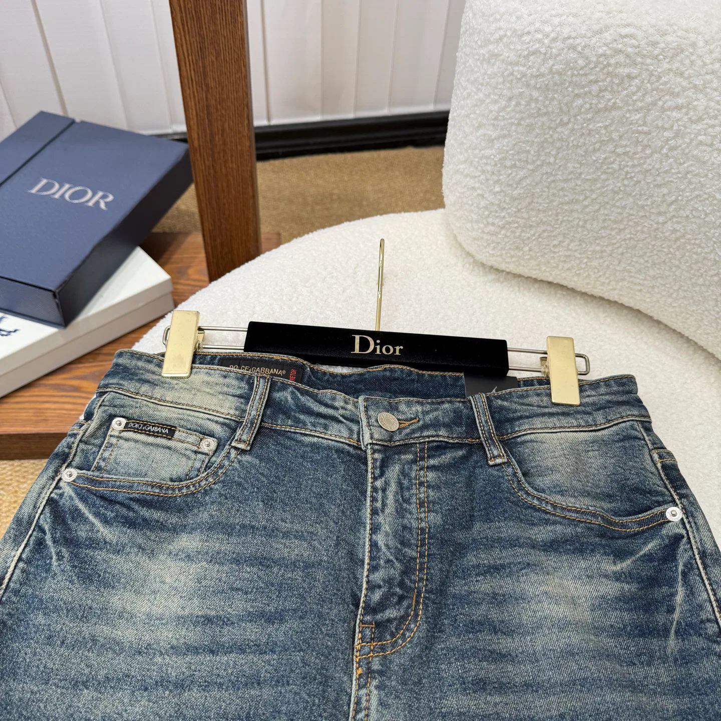 Джинсы Мужские Dolce & Gabbana 18029782