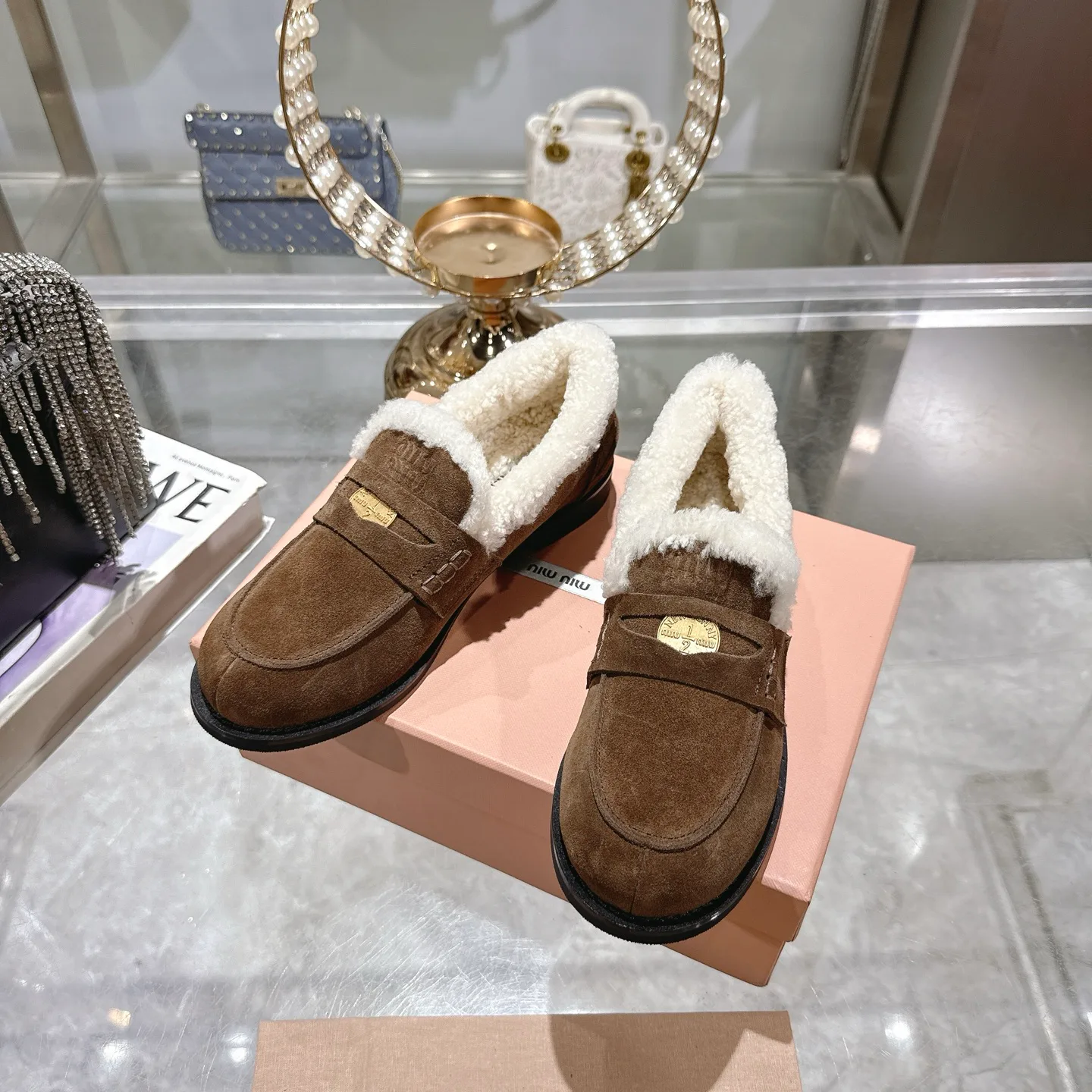 Лоферы Женские Miu Miu 397849