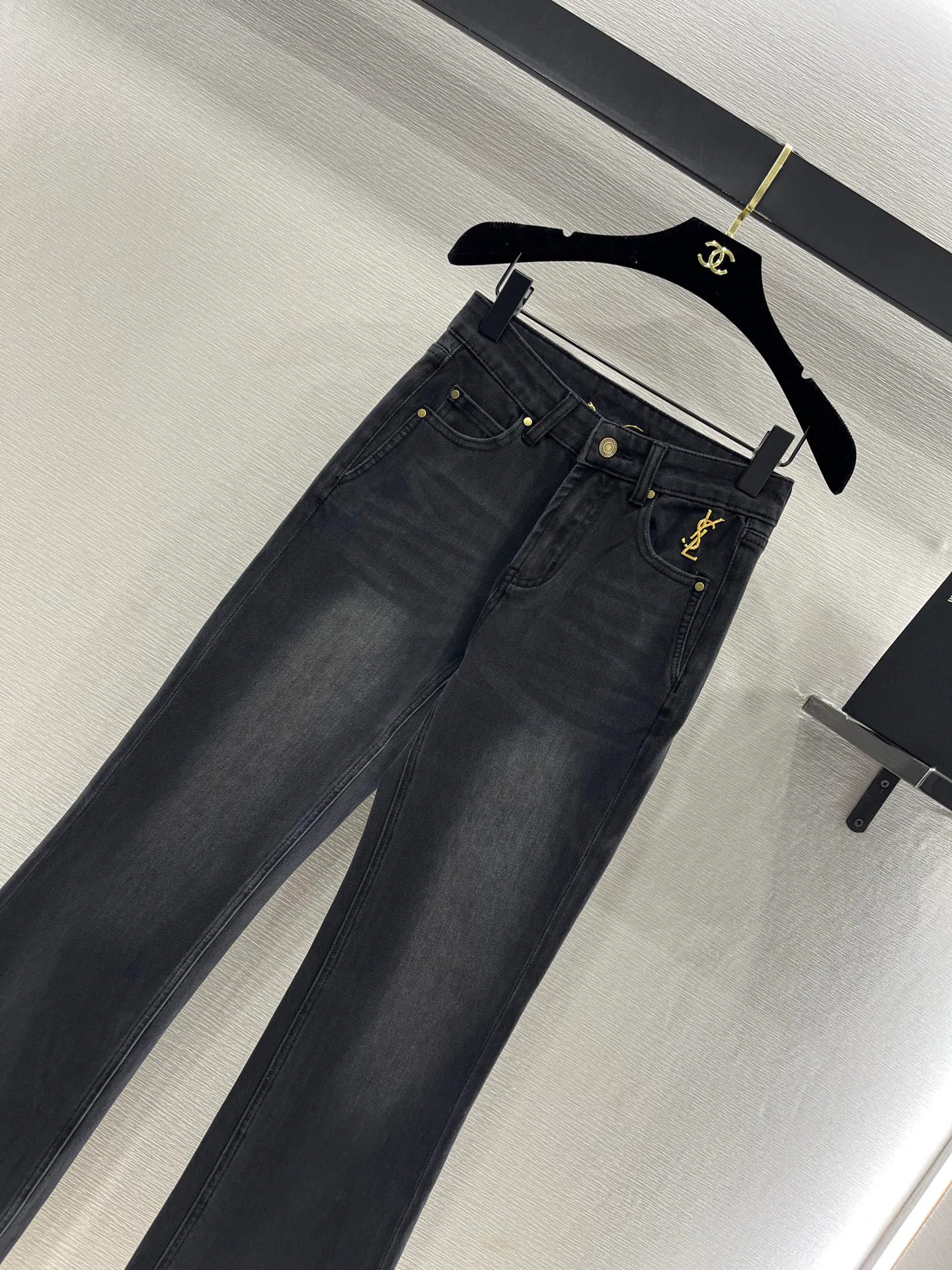 Джинсы Женские Saint Laurent 1272809