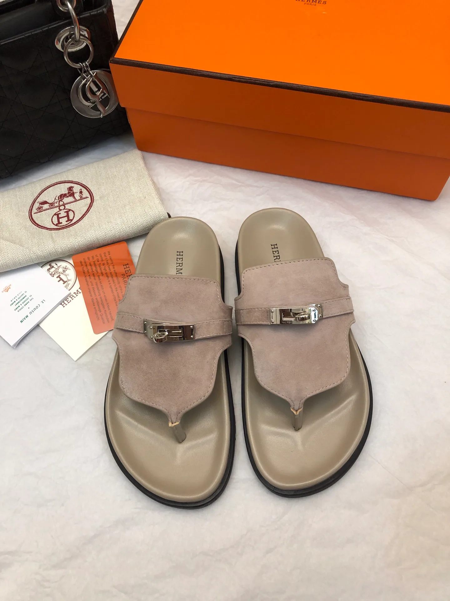 Шлепанцы Женские Hermes 282202