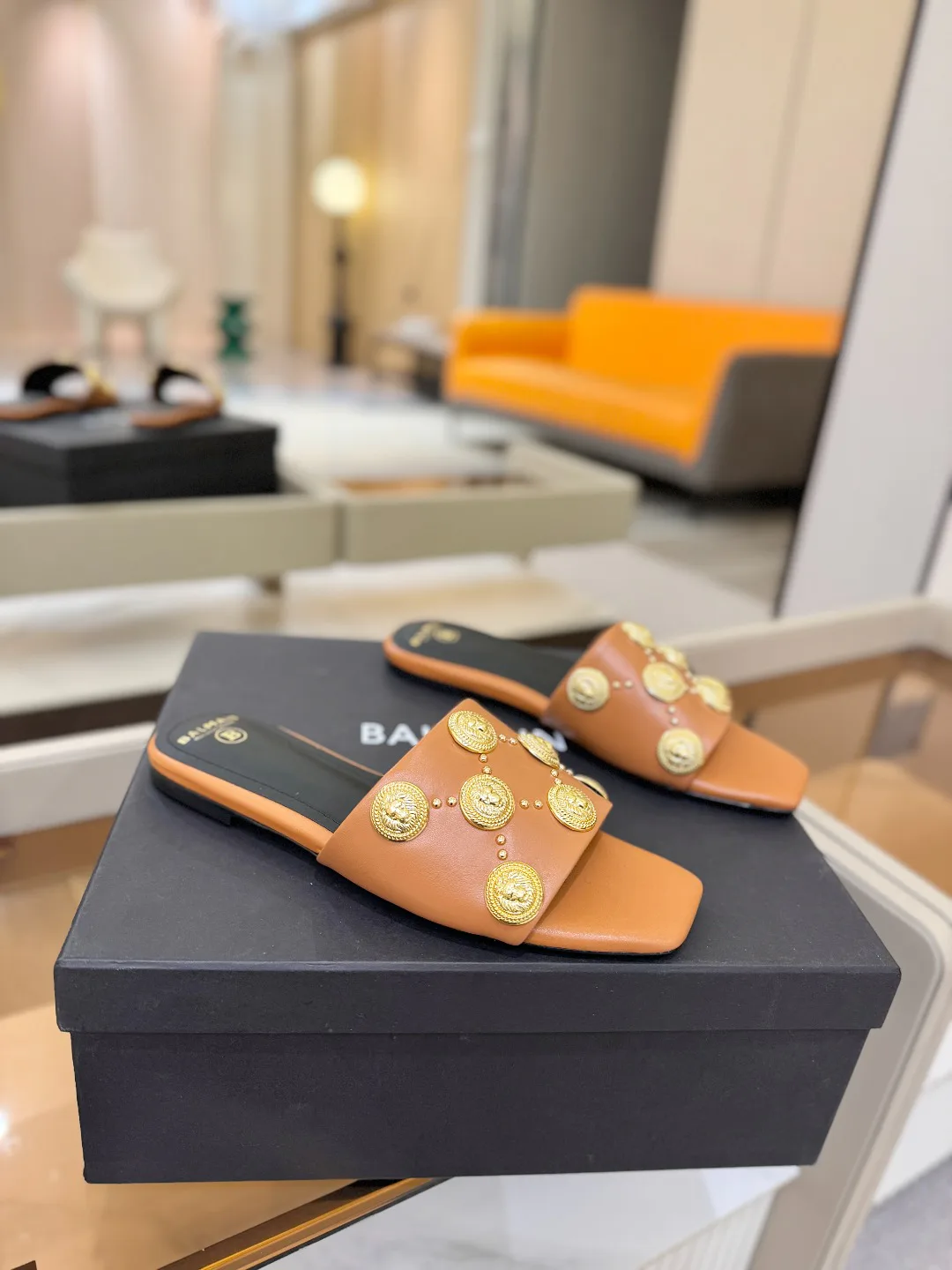 Шлепанцы Женские Balmain 841023