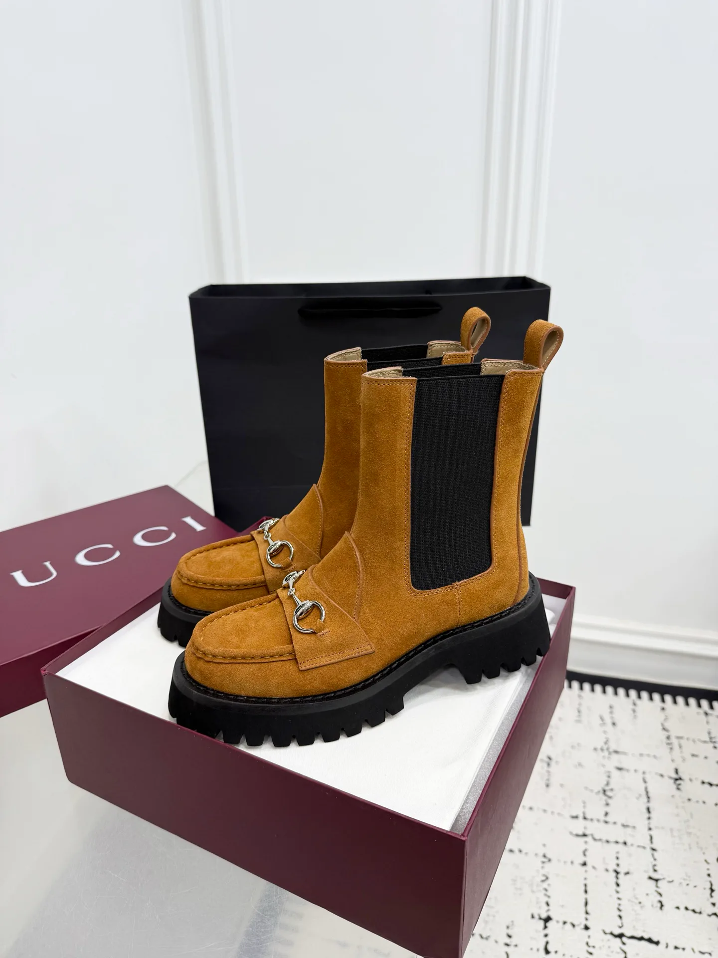 Ботинки Женские Gucci 255874