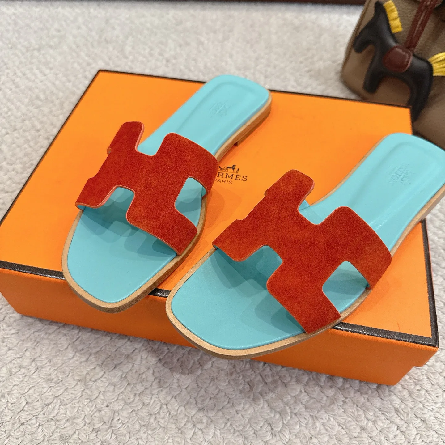Шлепанцы Женские Hermes 11245976