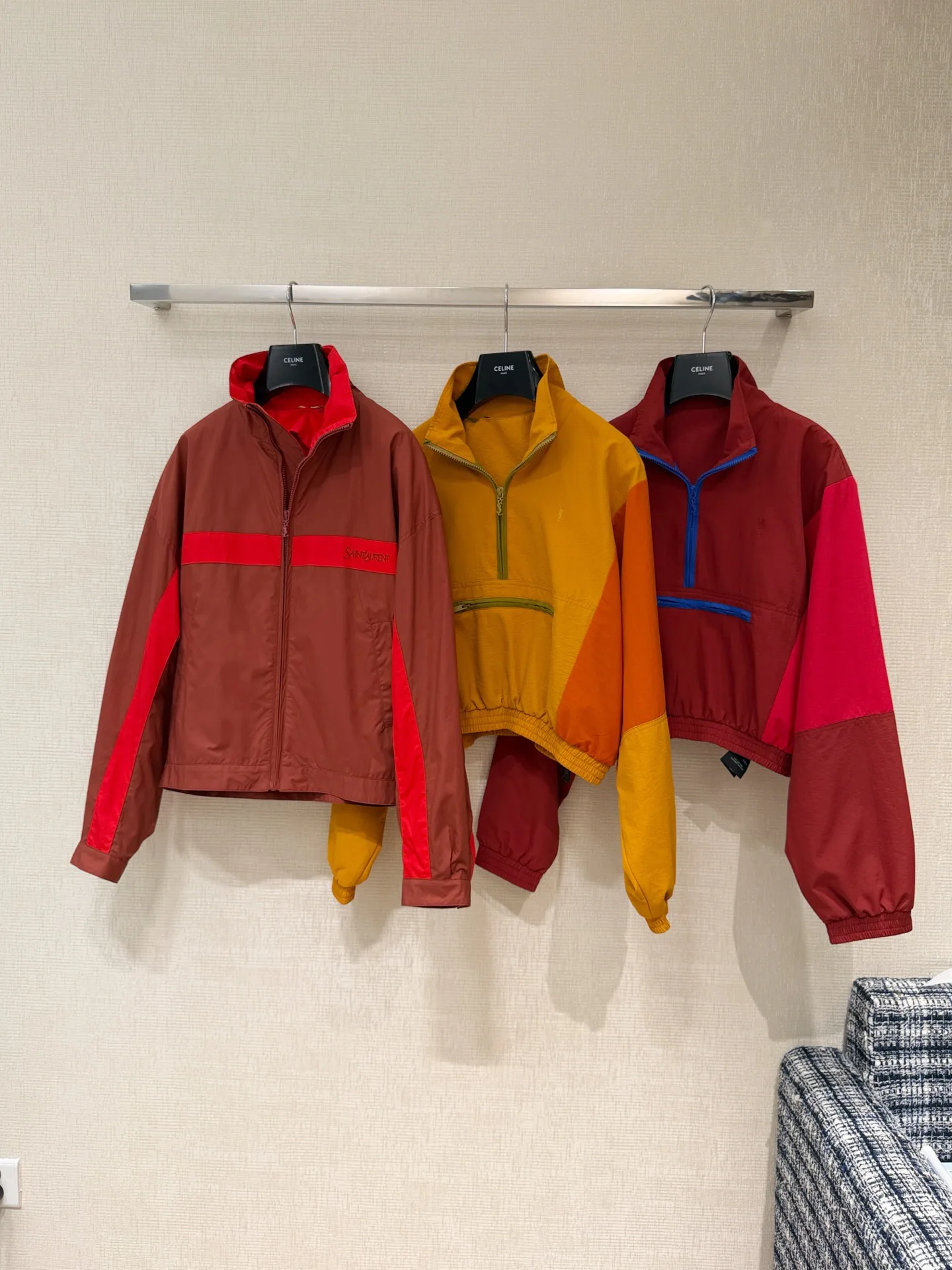 Куртки И Пуховики Женские Saint Laurent 13235327