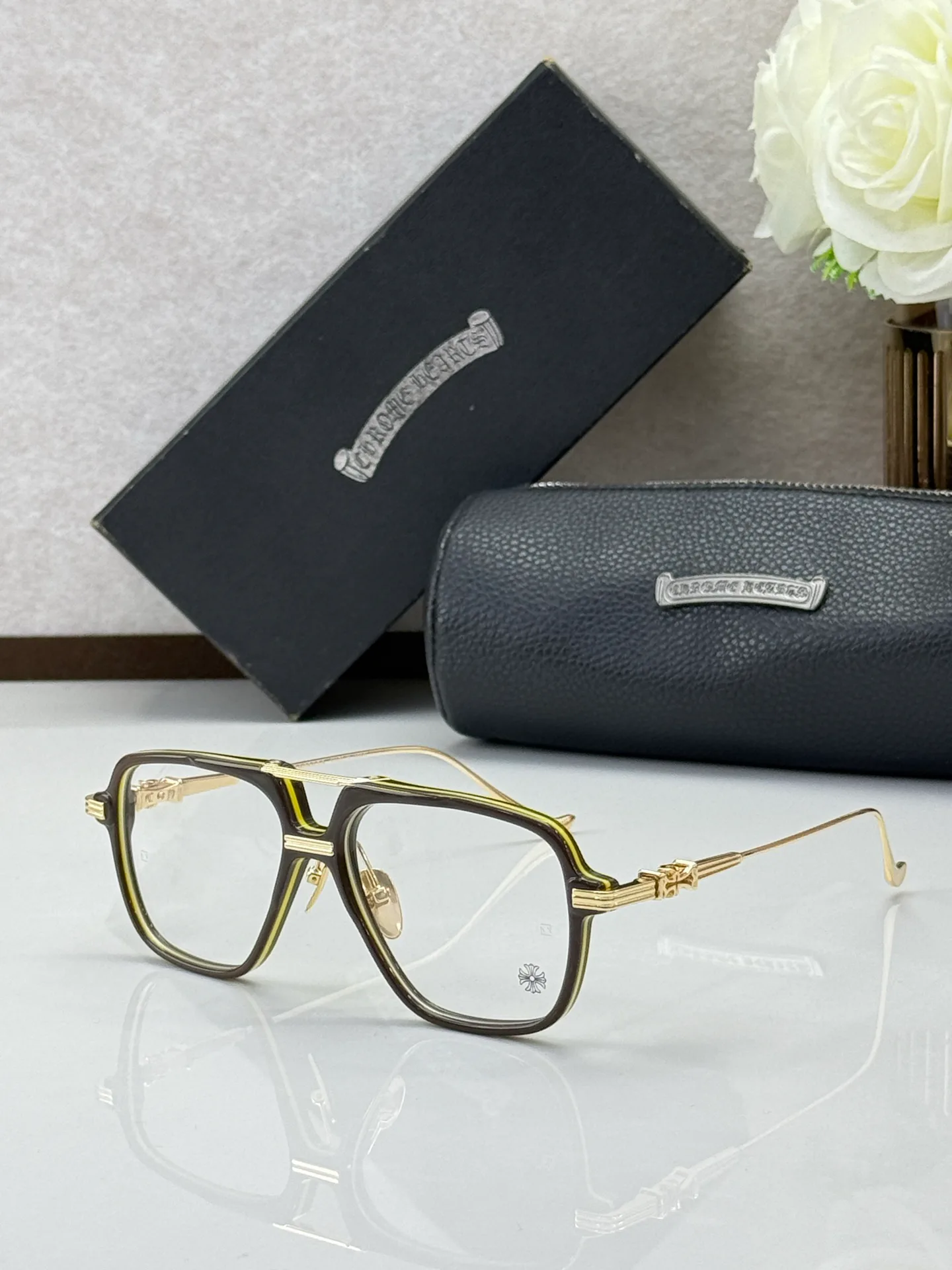 Очки Chrome Hearts 2306444