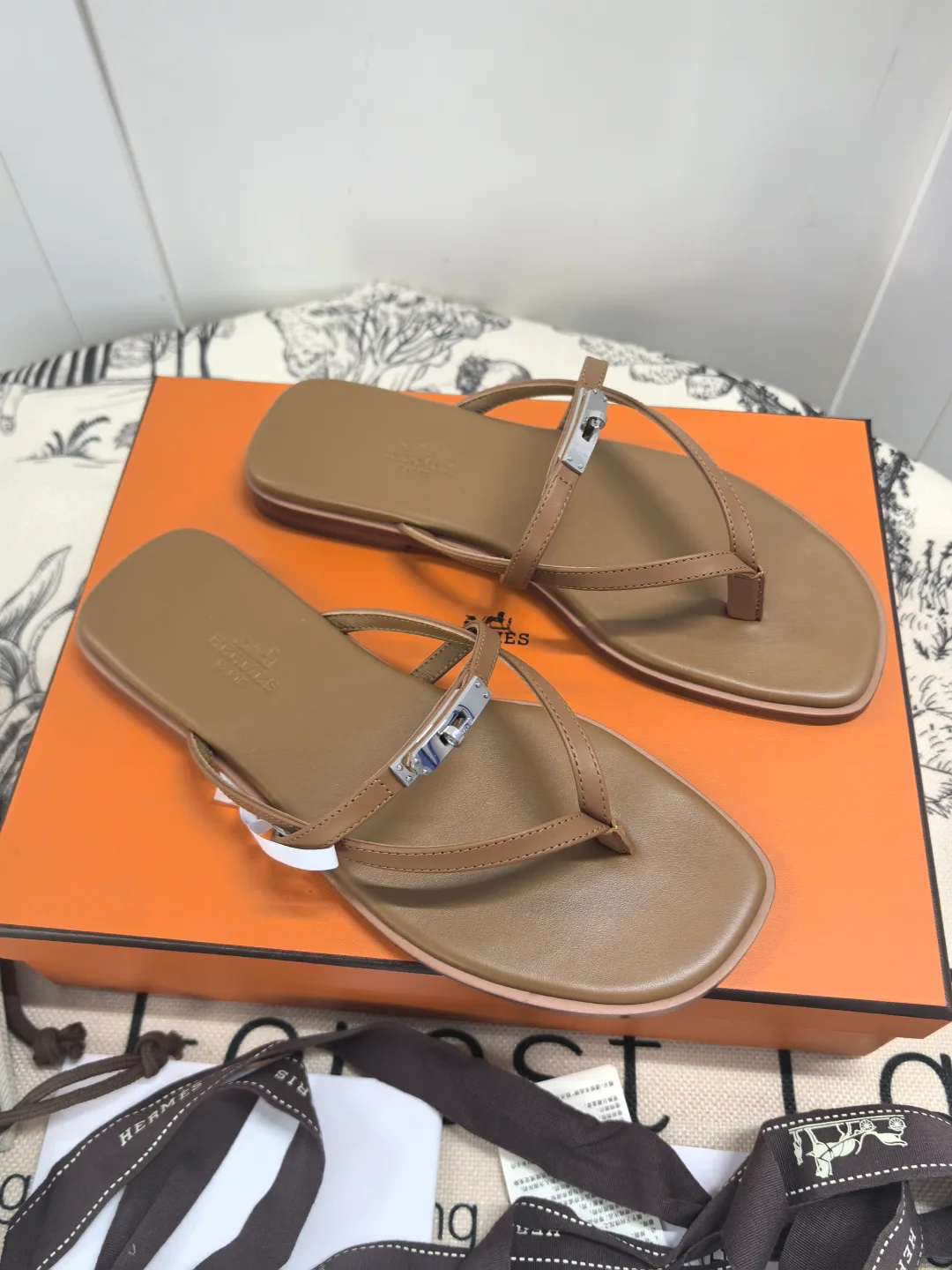 Шлепанцы Женские Hermes 14637917