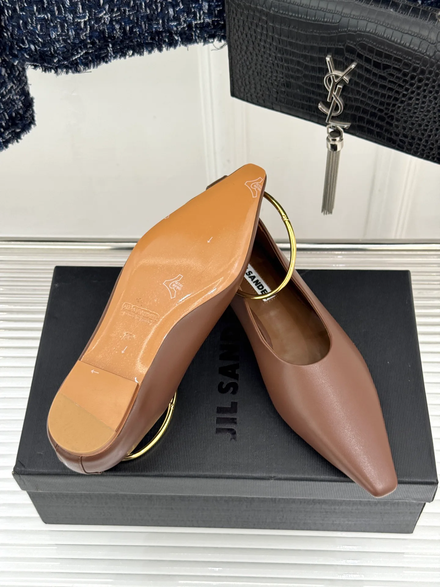 Балетки Женские Jil Sander 11312343