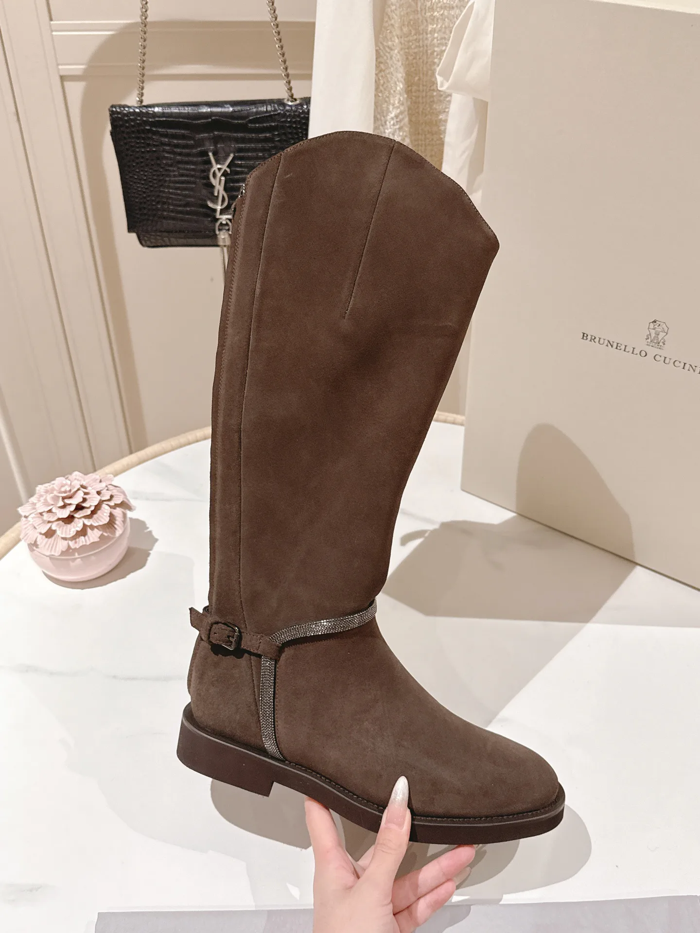 Сапоги Женские Brunello Cucinelli 18217275