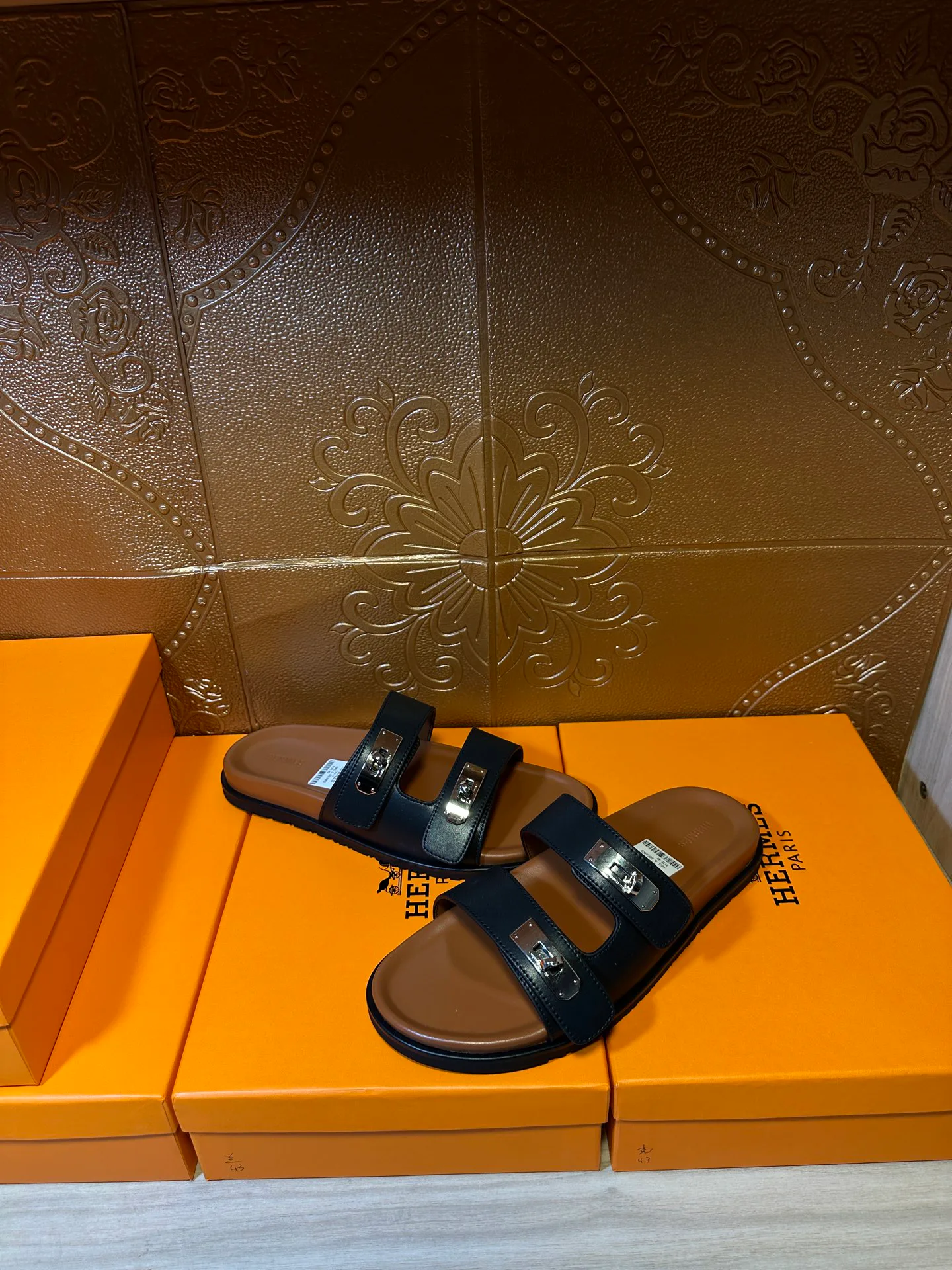 Шлепанцы Женские Hermes 433914