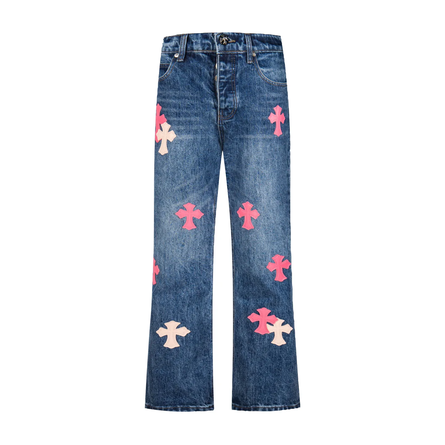 Джинсы Женские Chrome Hearts 11545018