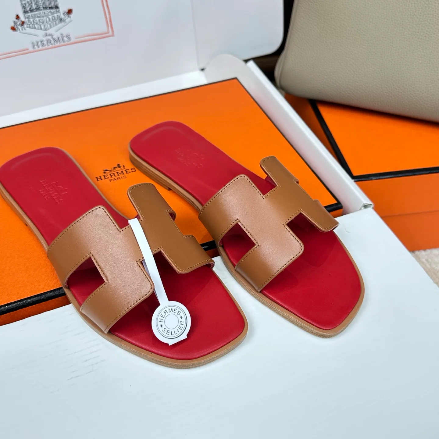 Шлепанцы Женские Hermes 3043247