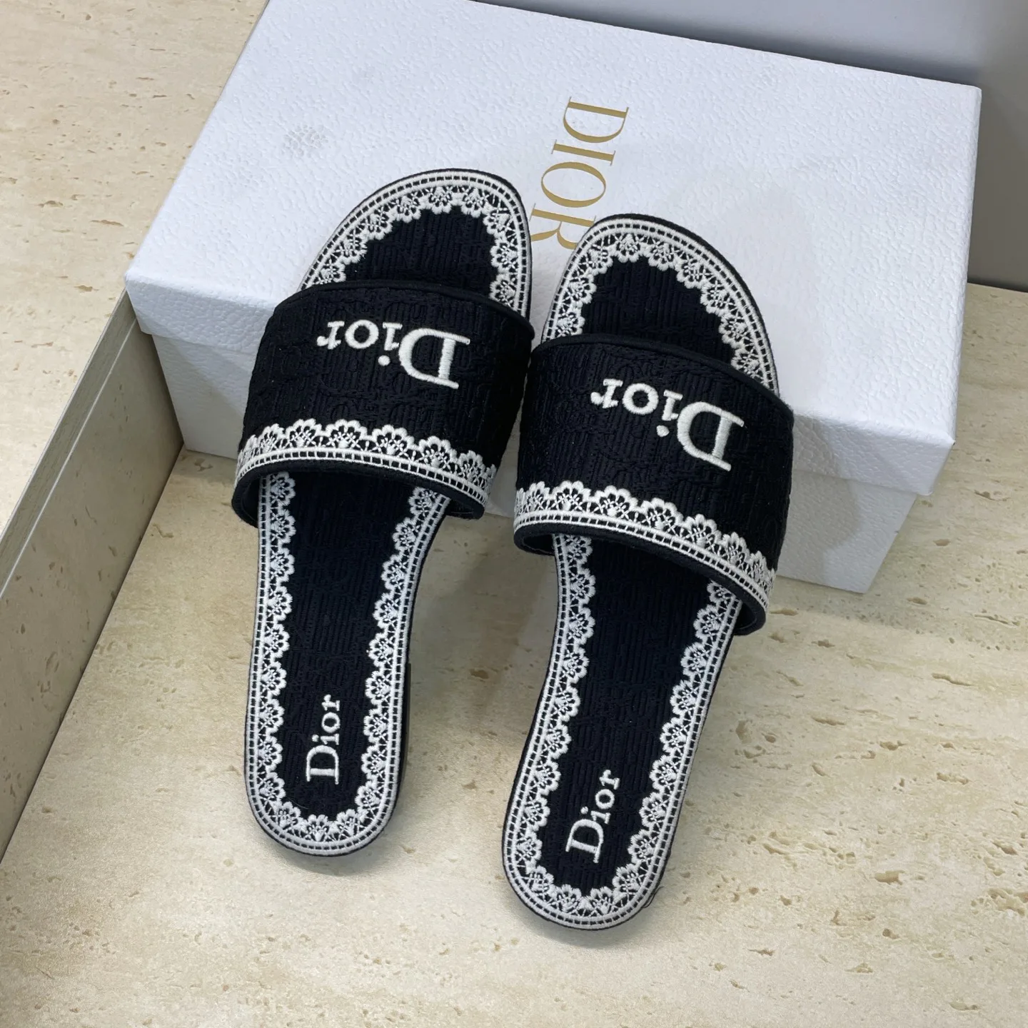 Шлепанцы Женские Christian Dior 1262079