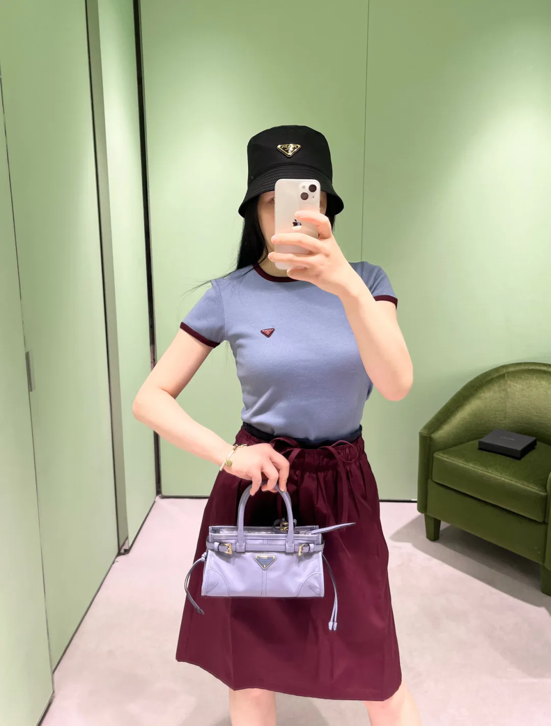 Юбки Женские Prada 9836746