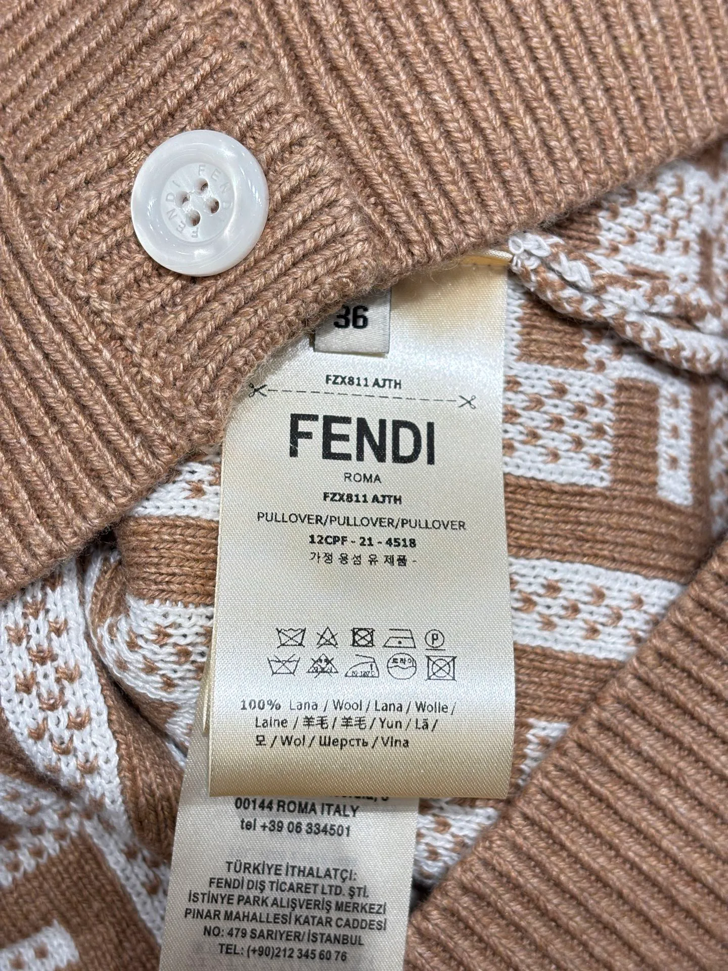 Джемперы И Свитеры Женские Fendi 5072161
