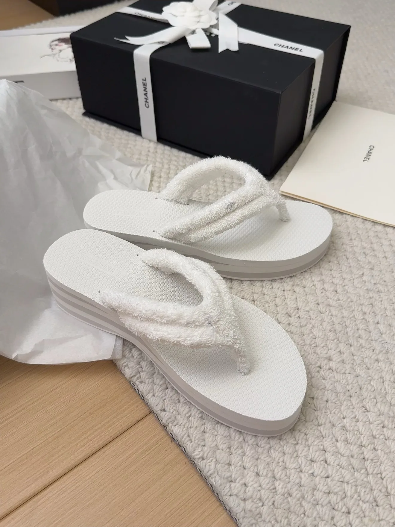 Шлепанцы Женские Chanel 28368