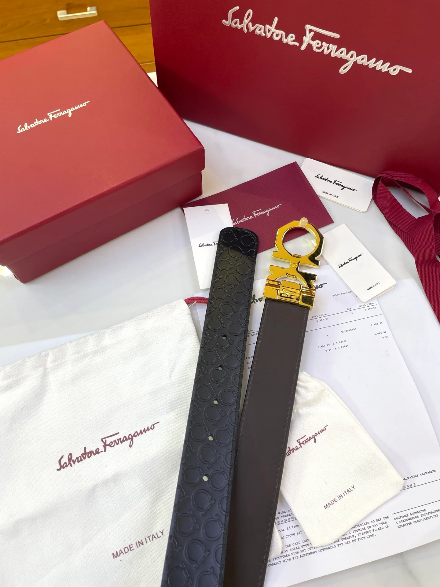 Ремни Salvatore Ferragamo 11679573