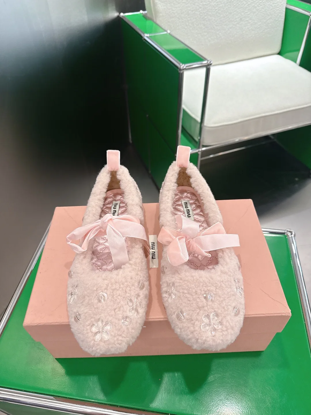 Балетки Женские Miu Miu 524312