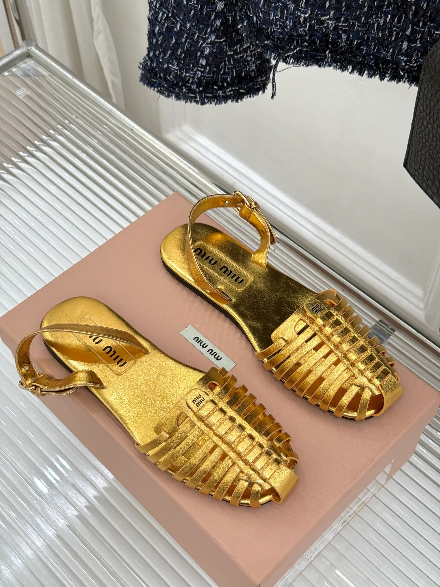 Босоножки Женские Miu Miu 11733669