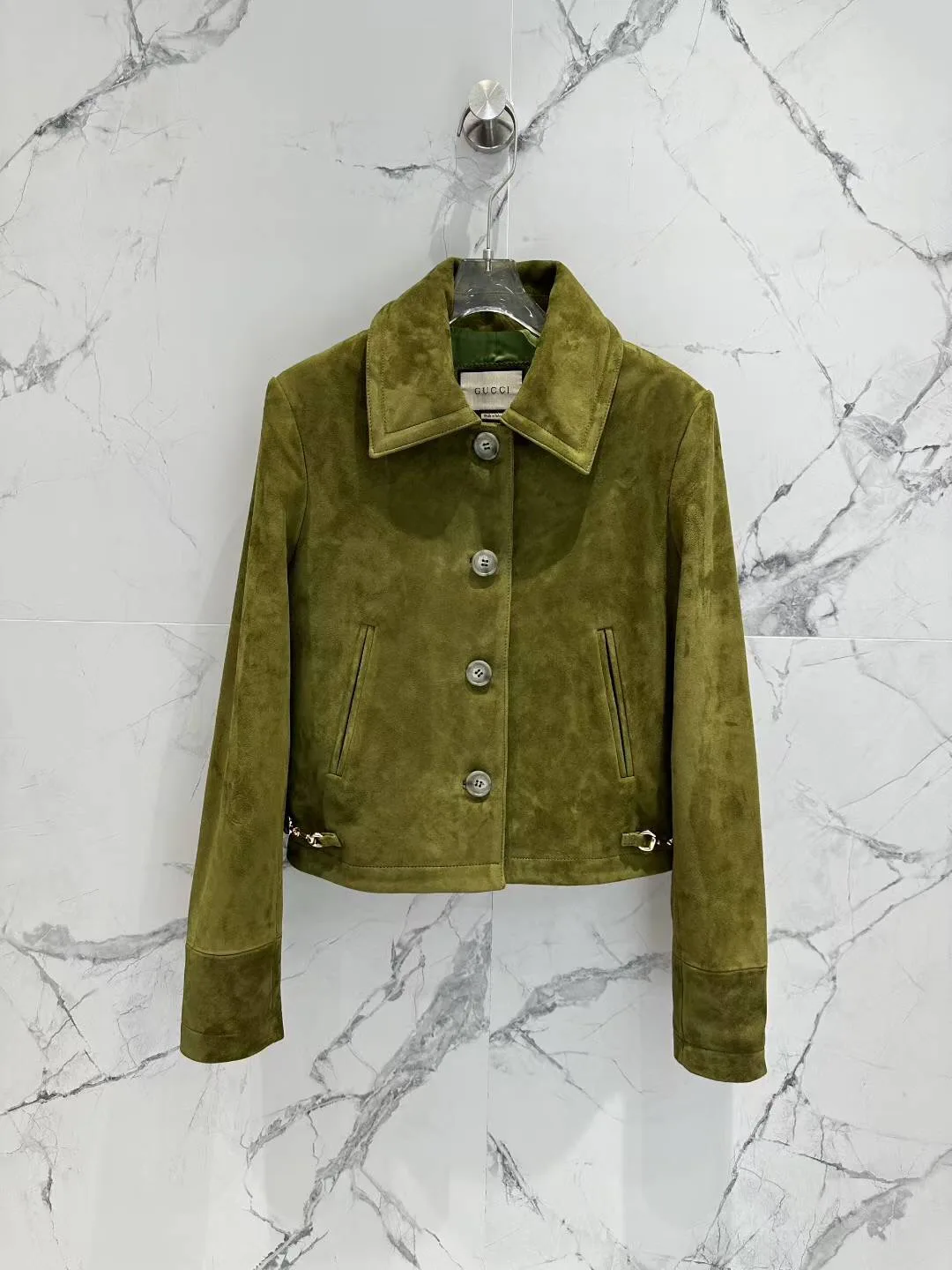 Кожаные Куртки И Дублёнки Женские Gucci 11310604