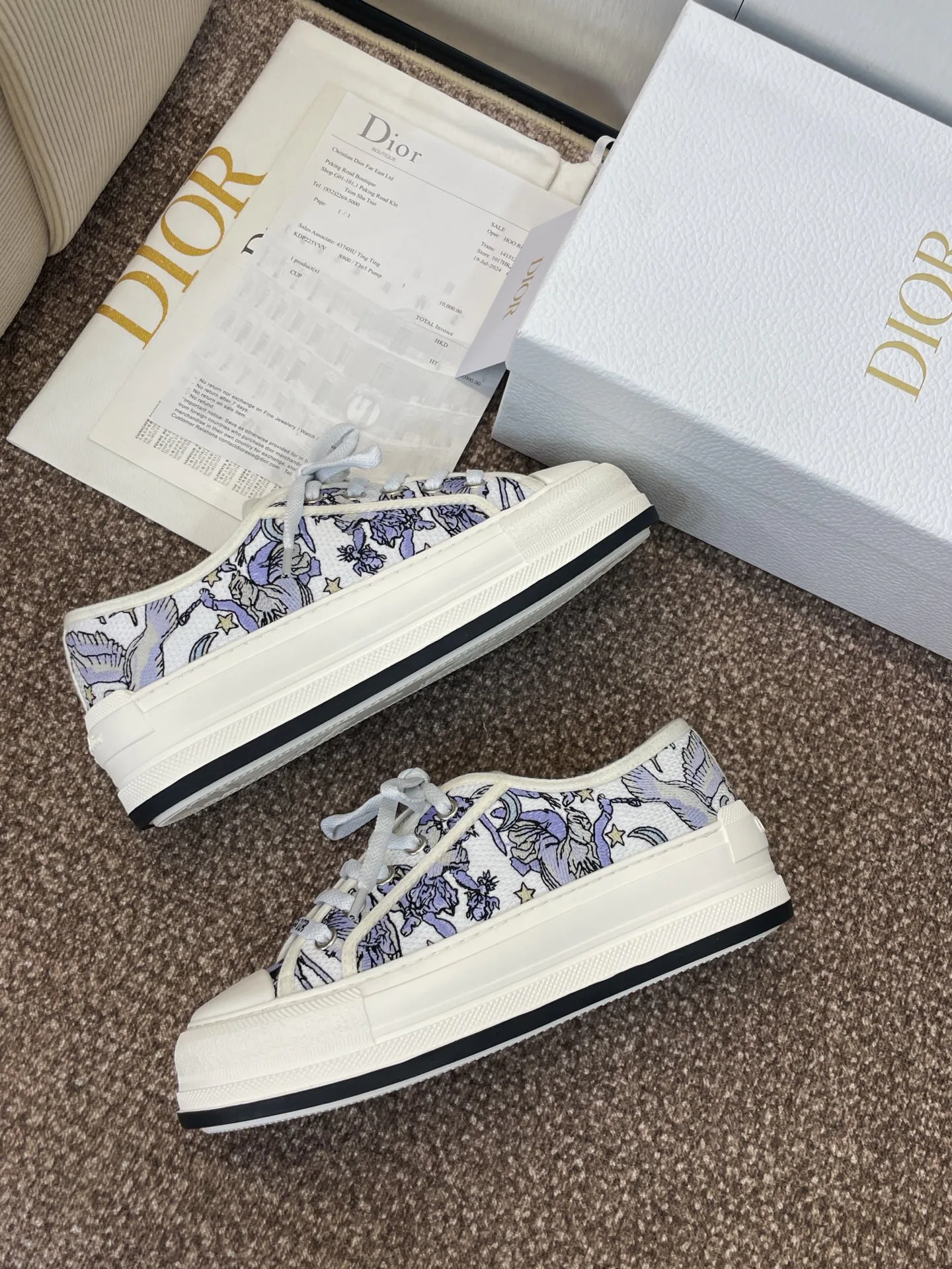 Кроссовки Женские Christian Dior 4557278