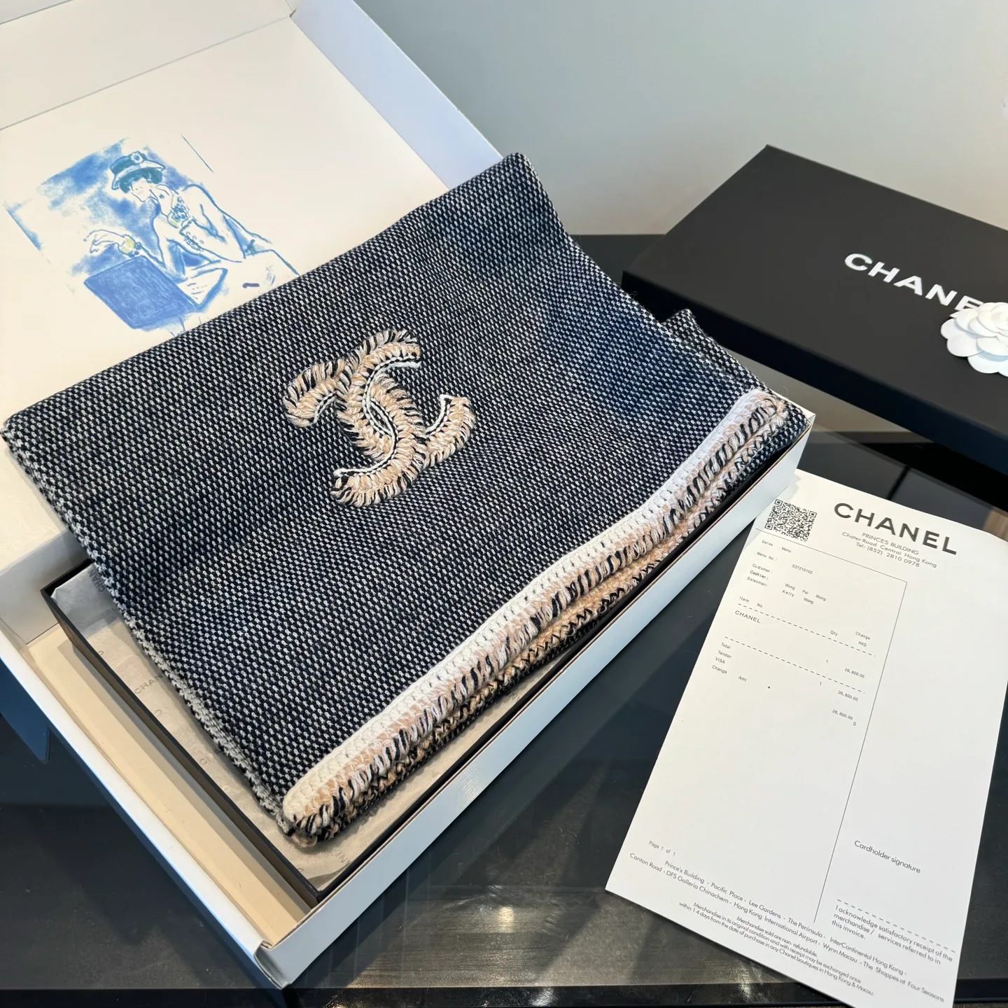 Шарфы Chanel 412339