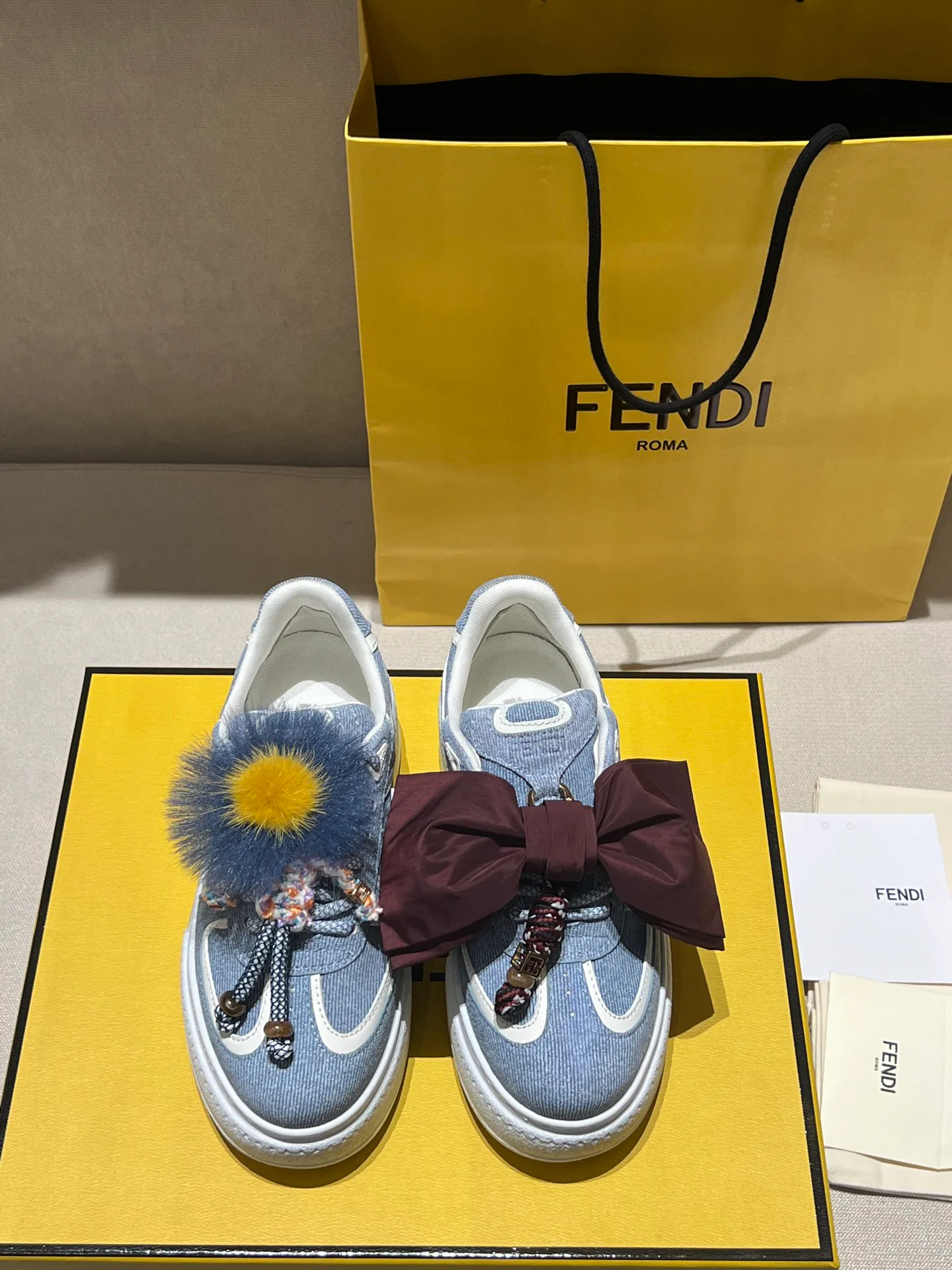 Кроссовки Женские Fendi 1469111