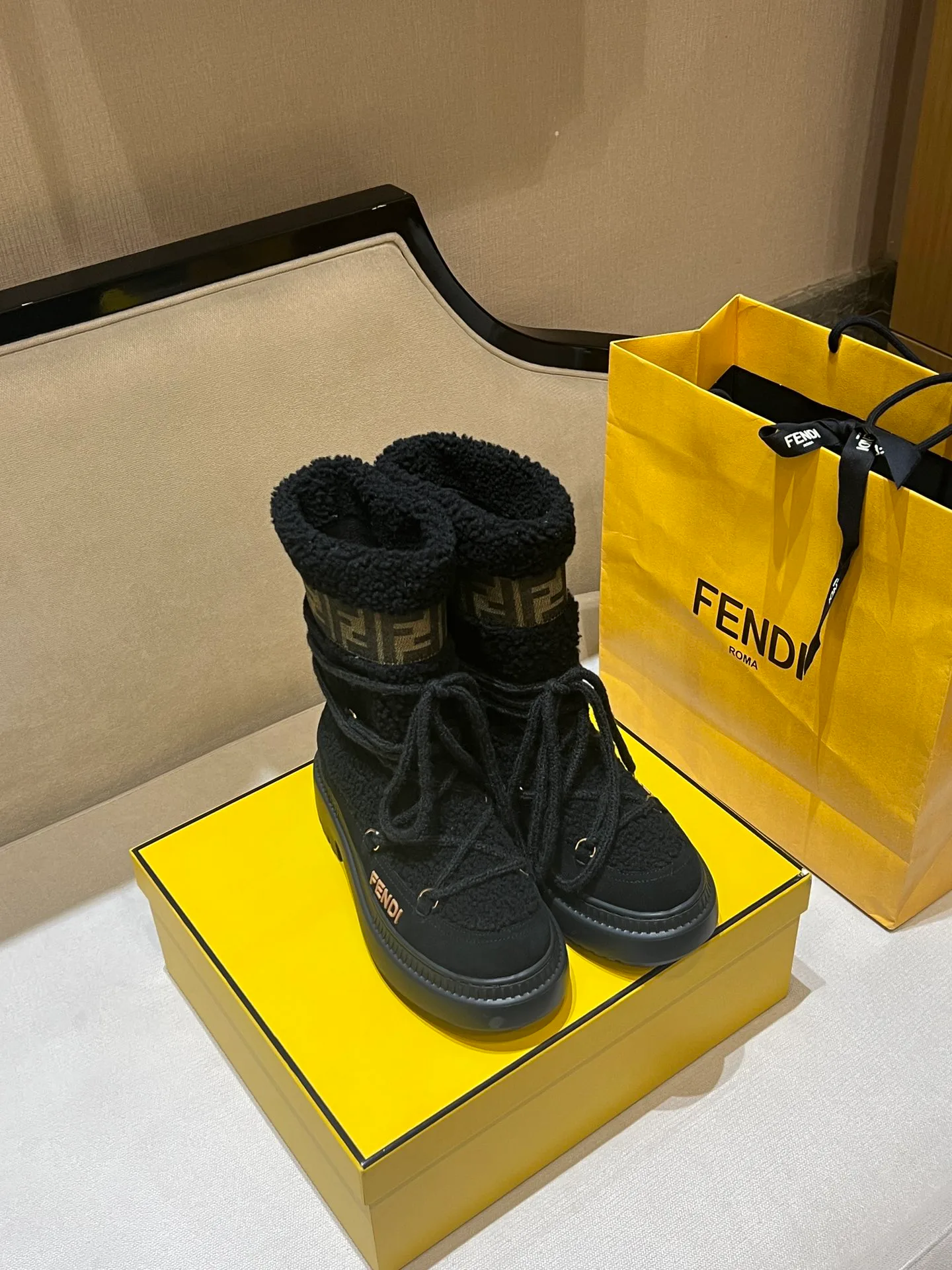 Угги Женские Fendi 1408717