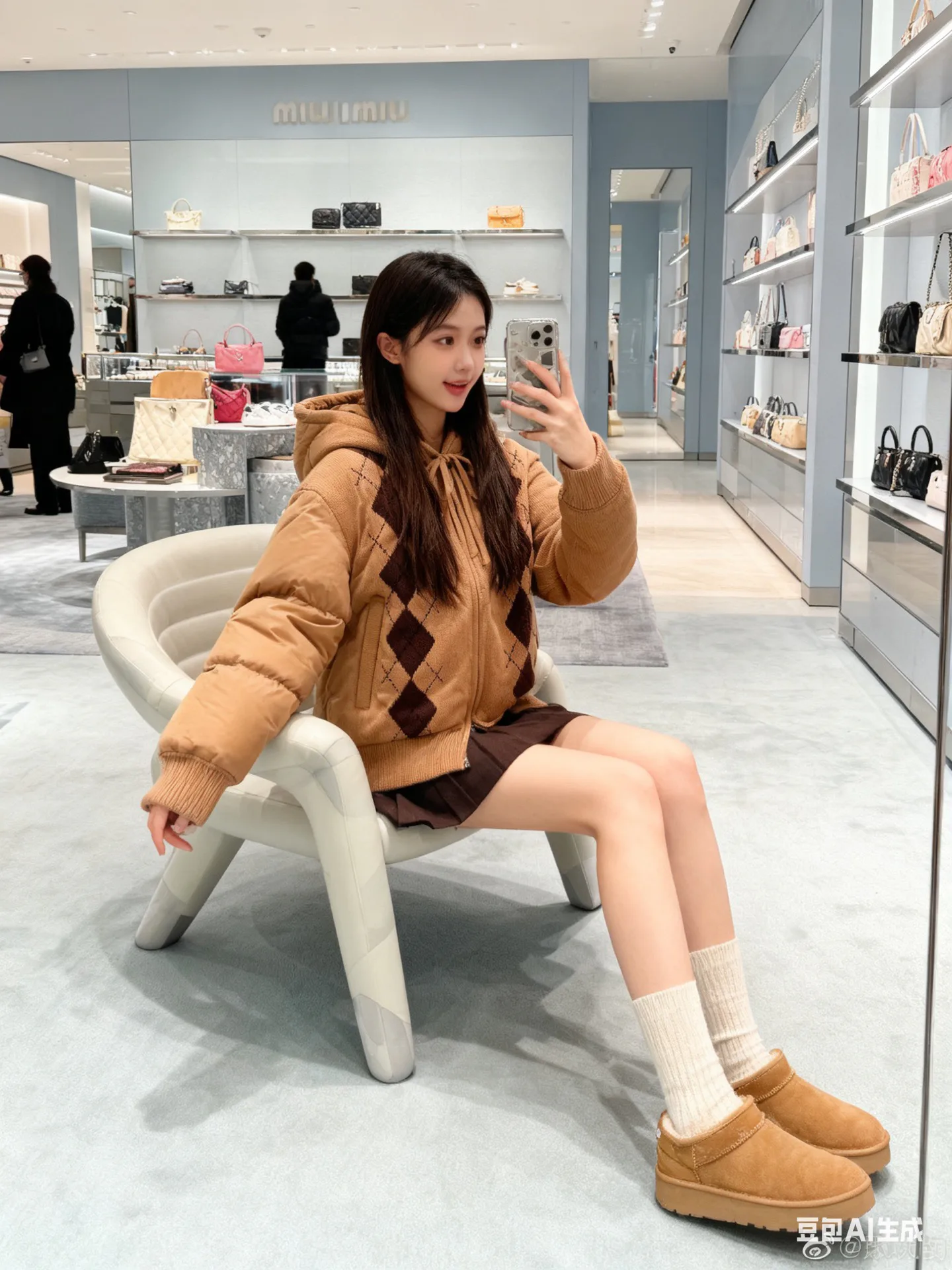 Куртки И Пуховики Женские Miu Miu 18721965