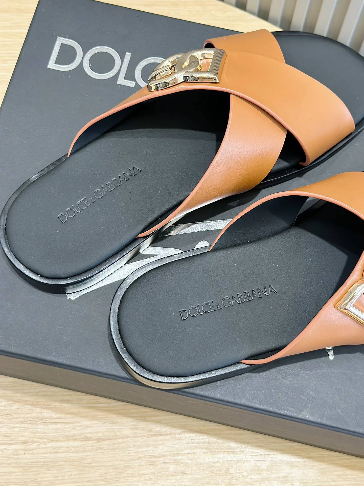 Шлепанцы Мужские Dolce & Gabbana 11483765