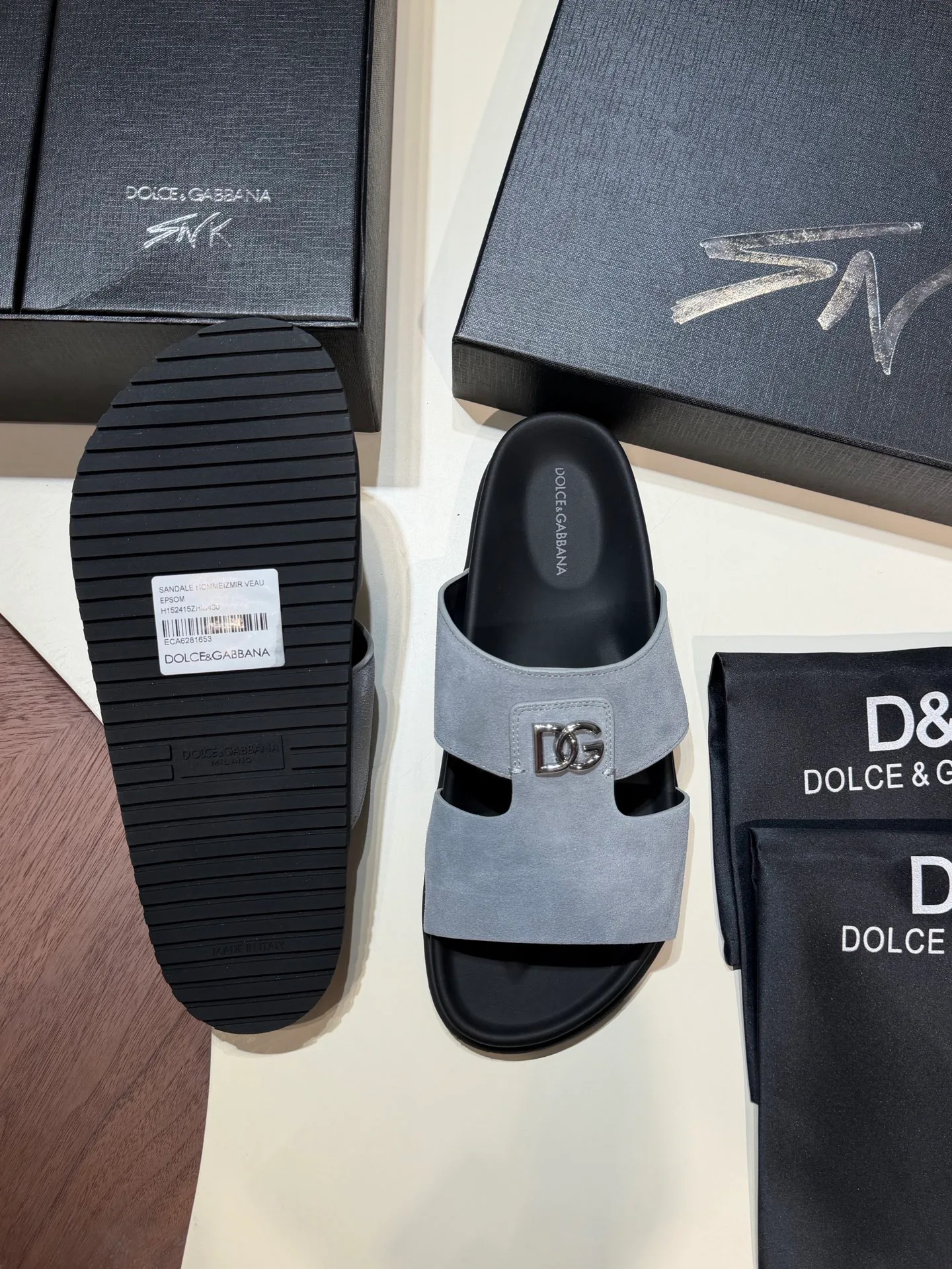 Шлепанцы Мужские Dolce & Gabbana 11511730