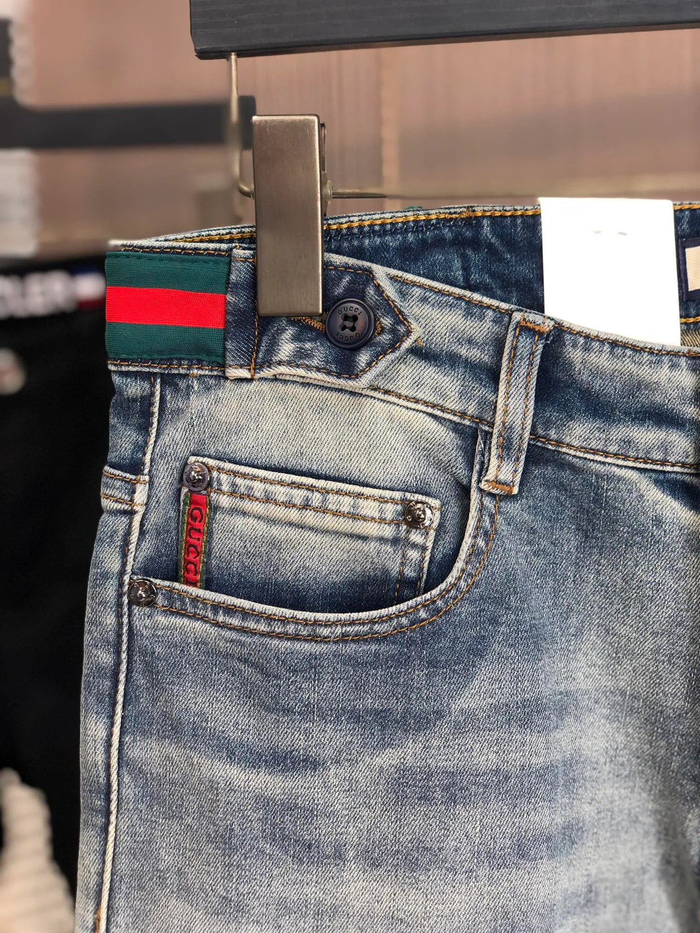 Джинсы Мужские Gucci 11514697