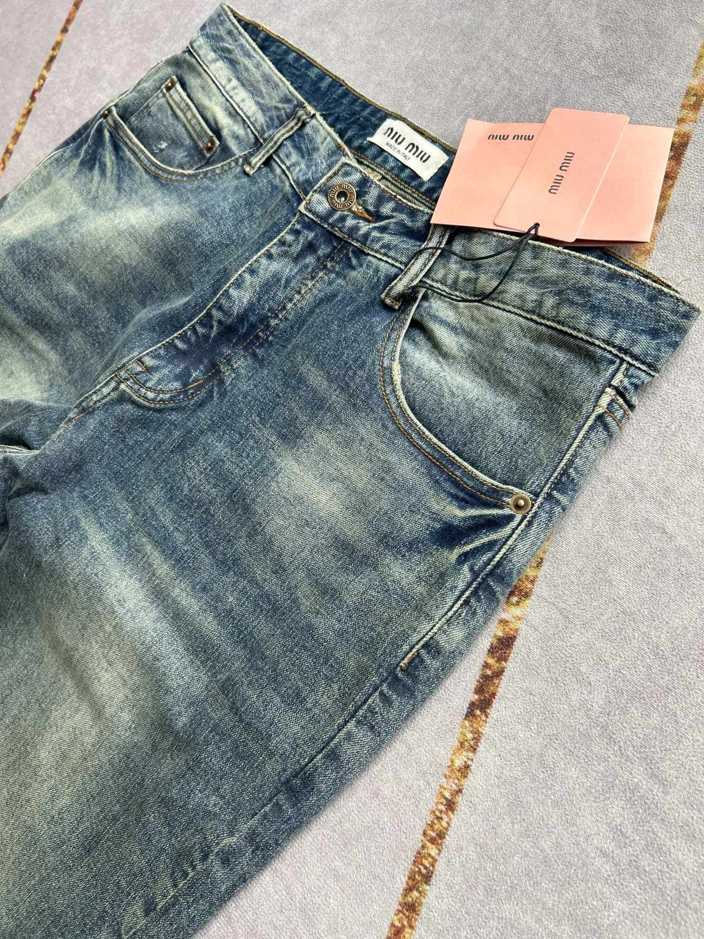 Джинсы Женские Miu Miu 10658004