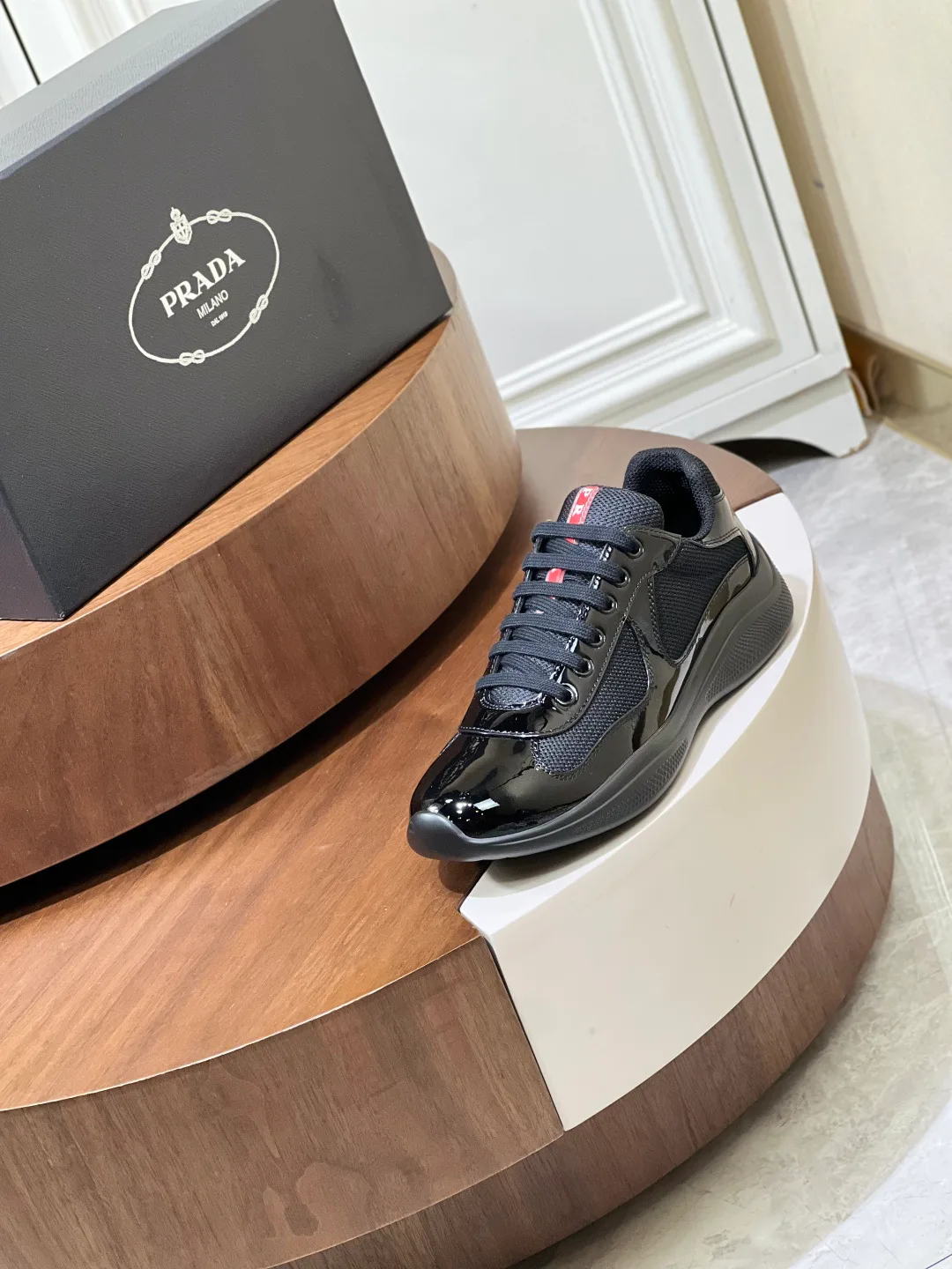 Кроссовки Мужские Prada 476806