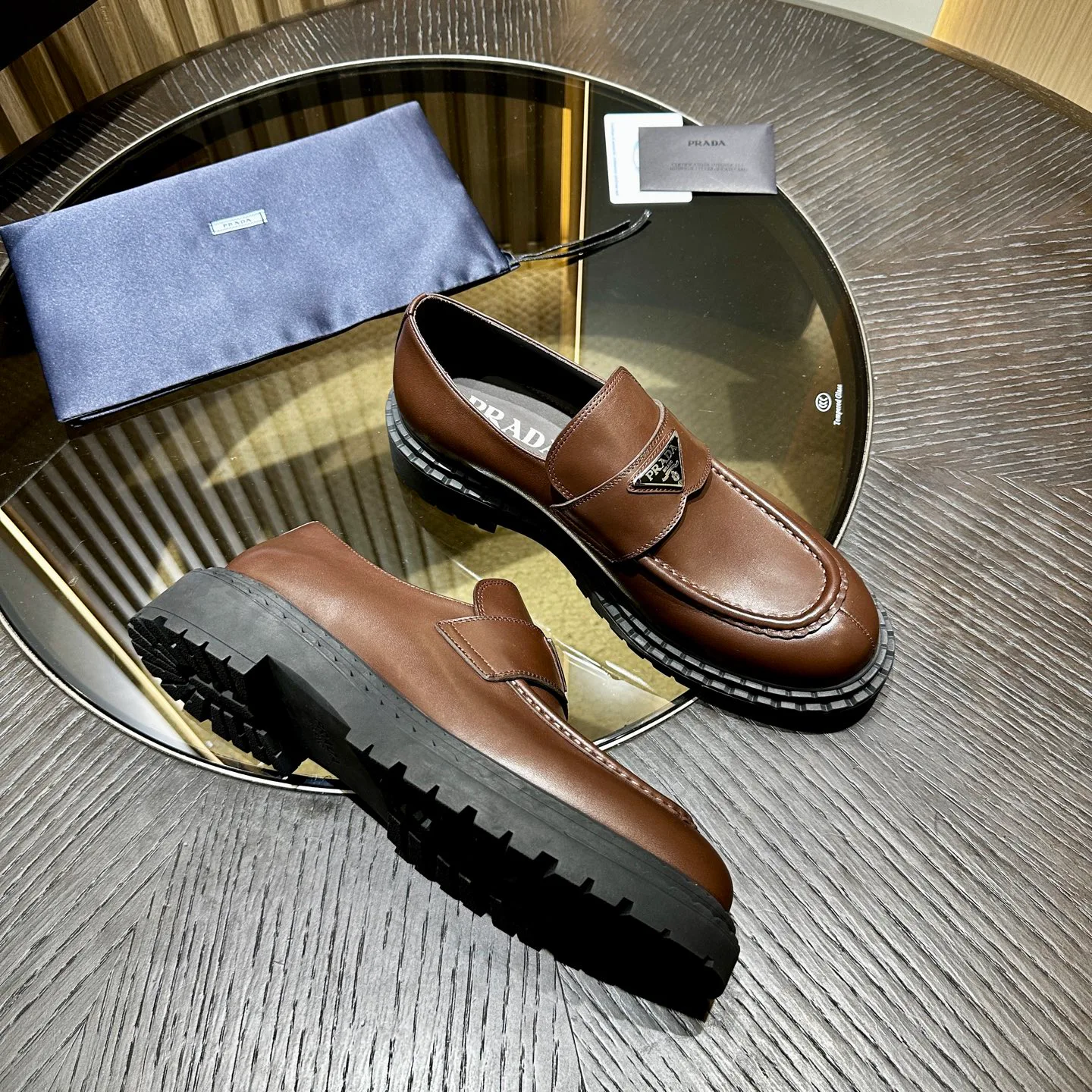 Лоферы И Туфли Мужские Prada 18192295