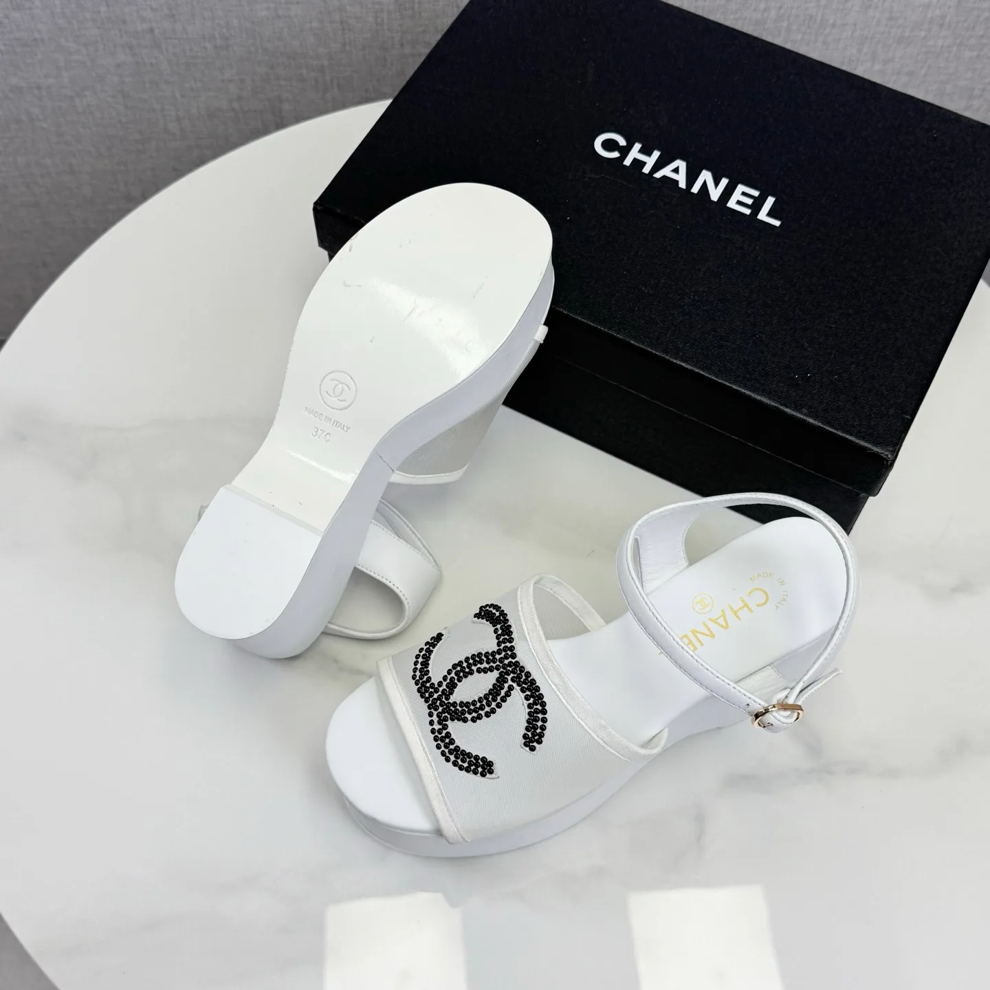 Босоножки Женские Chanel 5163215