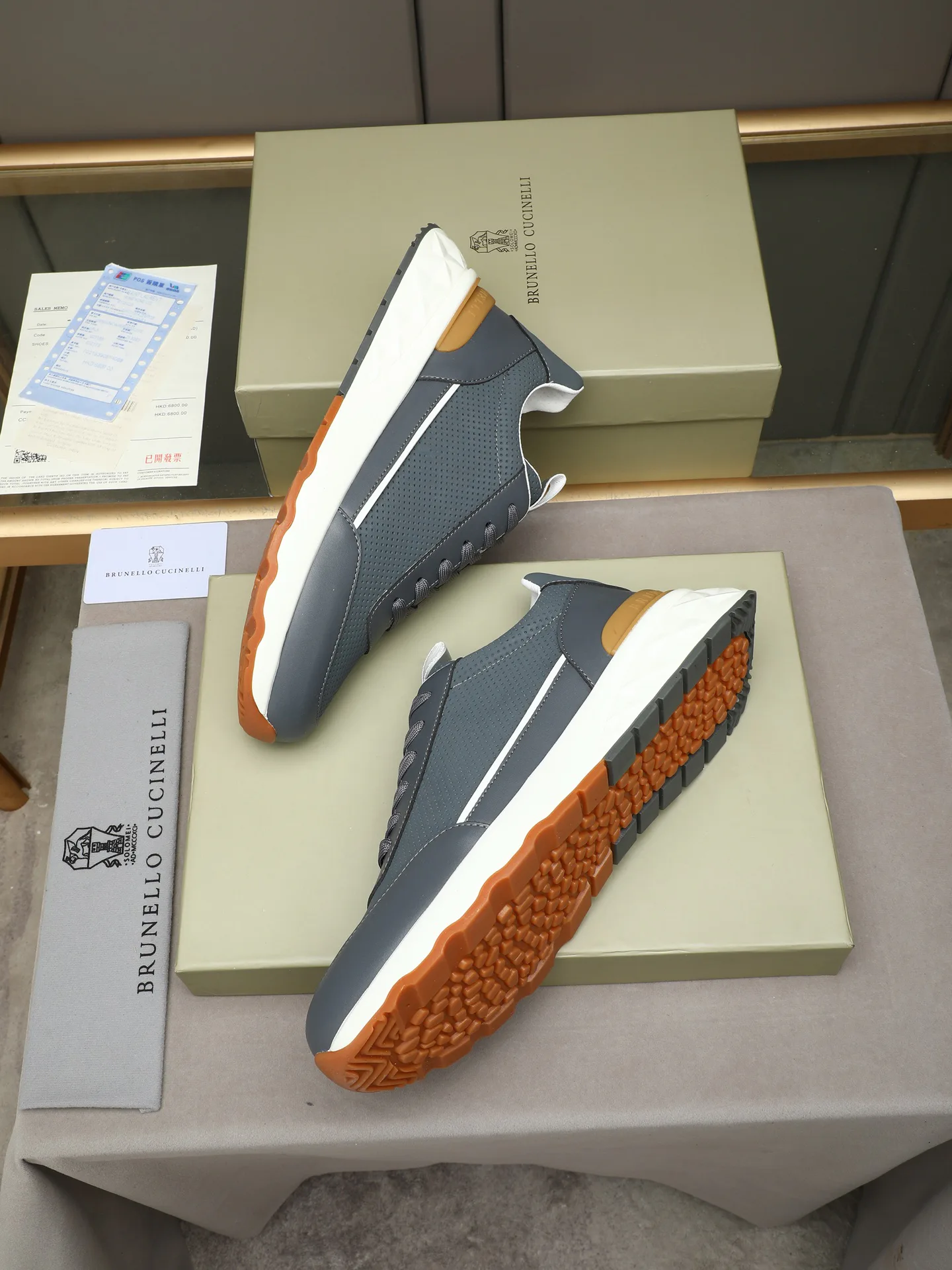 Кроссовки Мужские Brunello Cucinelli 20155450